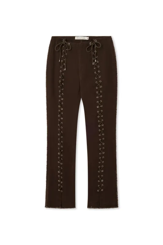 Daria Pants Chocolate made by Mais X Frida