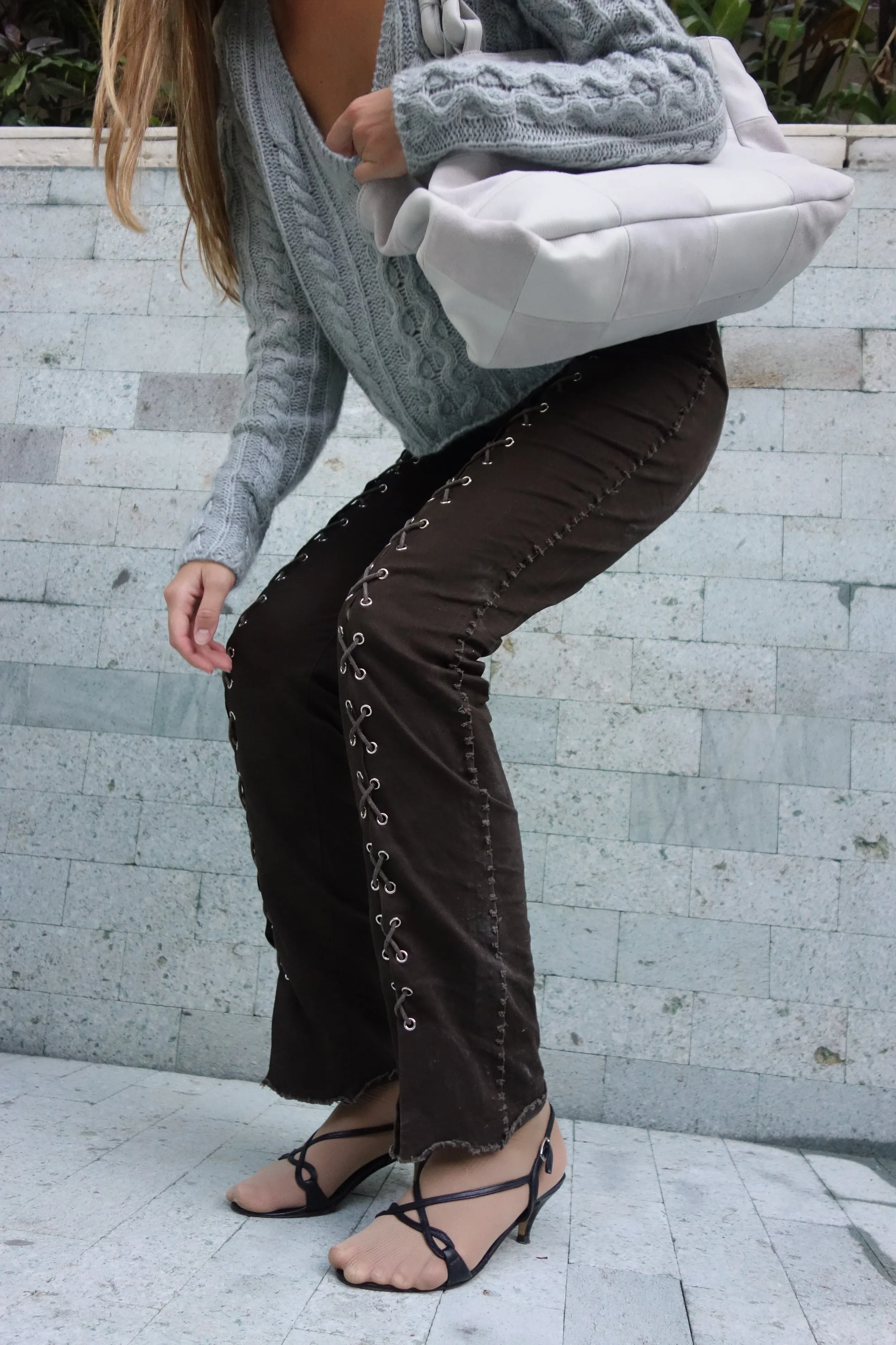 Daria Pants Chocolate sold by Mais X Frida product image thumbnail 4