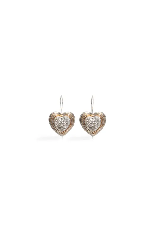 Gray Earrings Silver made by Mais X Frida