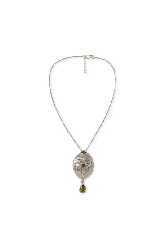 Barbara Necklace Silver made by Mais X Frida