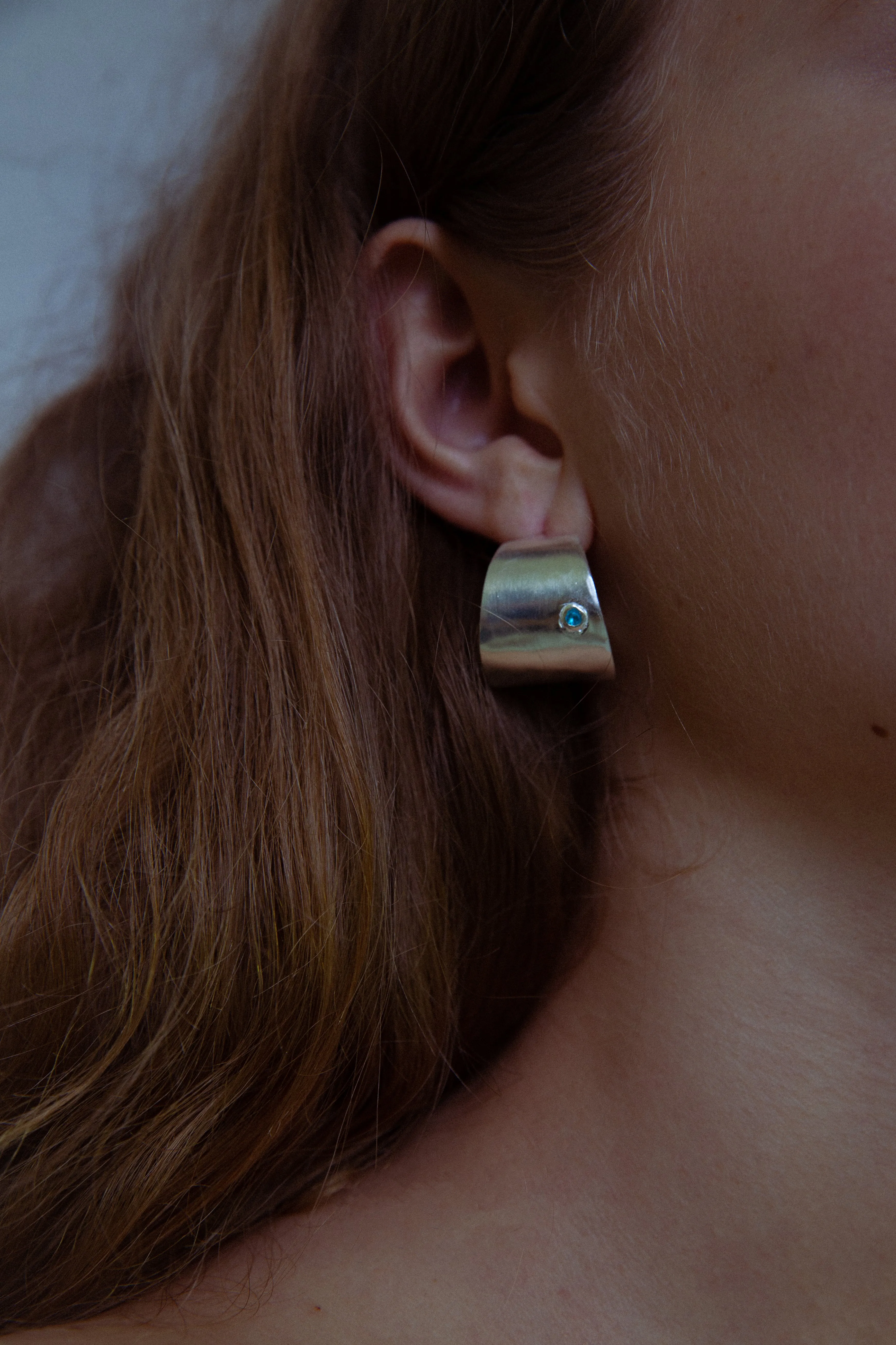 Arlo Earrings Silver sold by Mais X Frida product image thumbnail 2