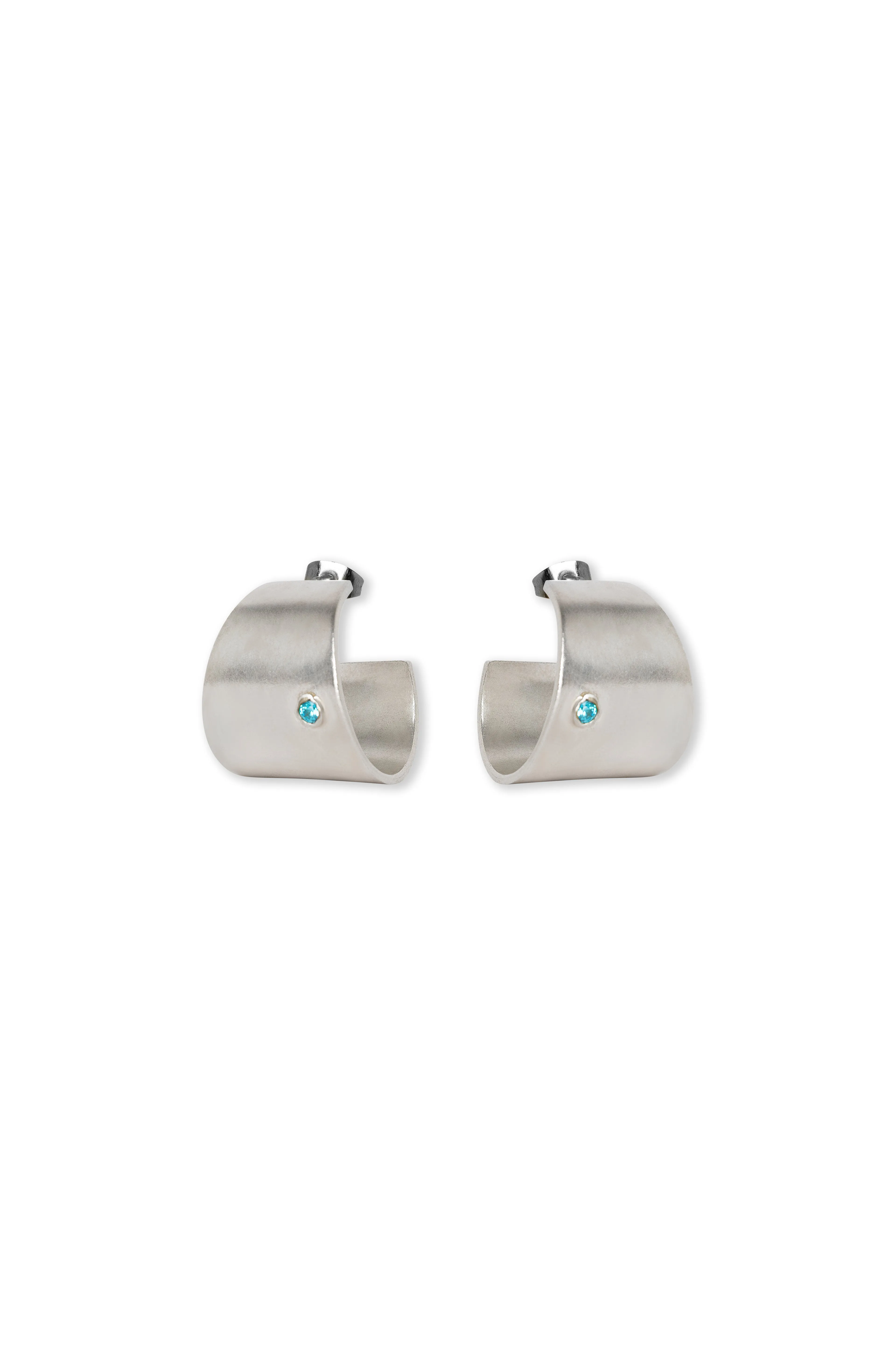 Arlo Earrings Silver sold by Mais X Frida