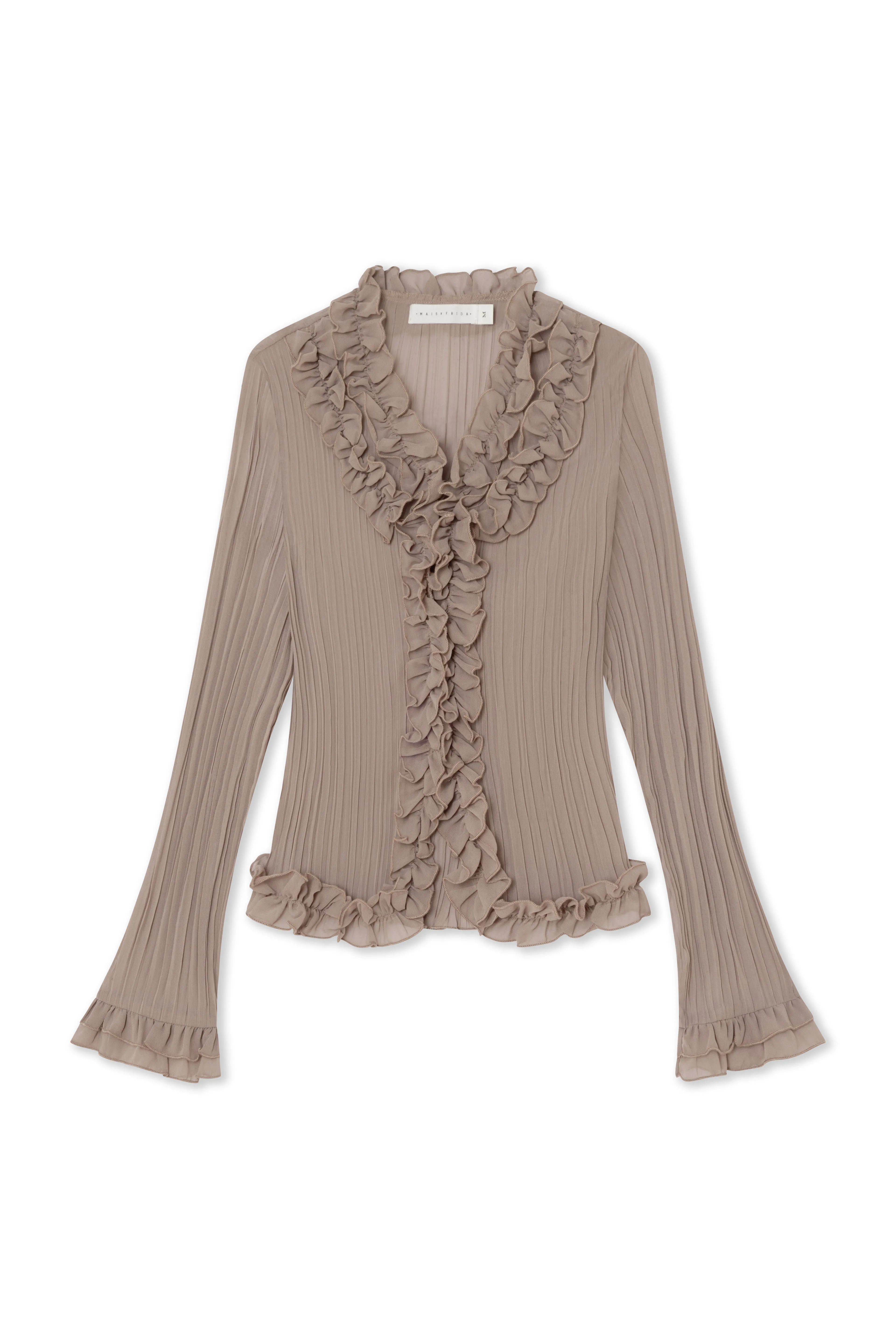 Kara Blouse Taupe sold by Mais X Frida