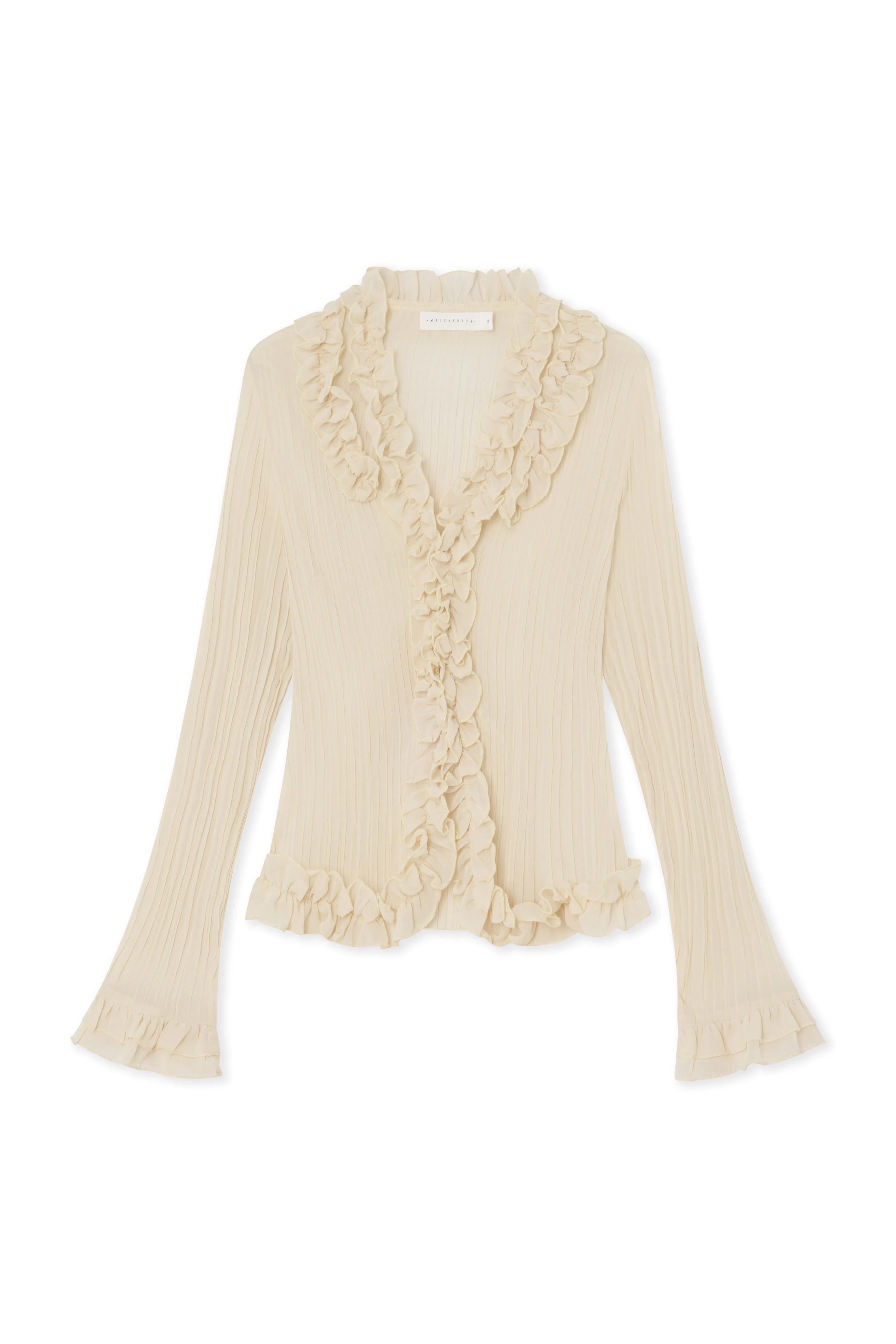 Kara Blouse White sold by Mais X Frida