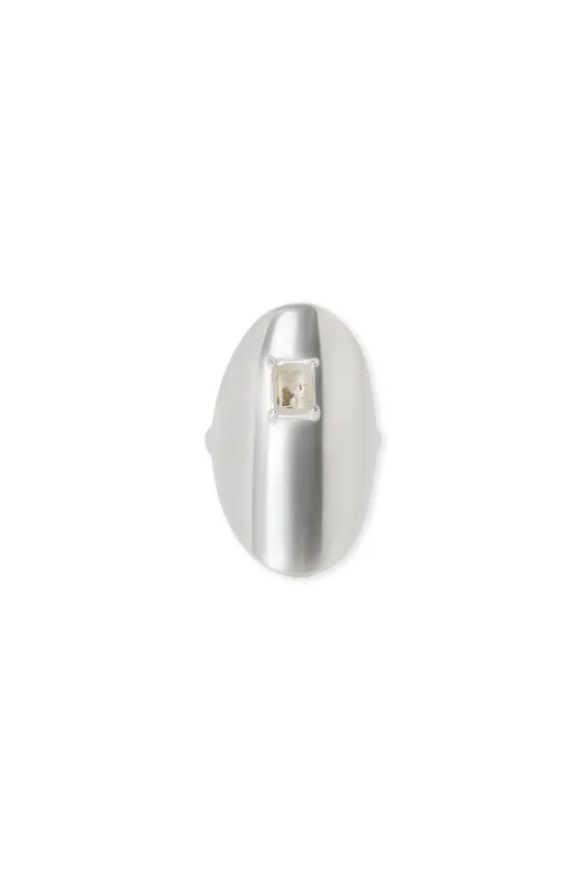 Elia Signature Ring Silver made by Mais X Frida