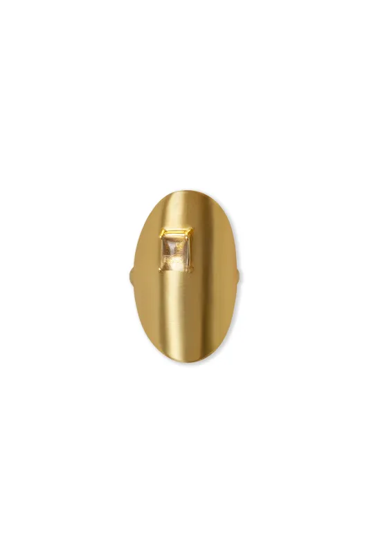 Elia Signature Ring Gold made by Mais X Frida