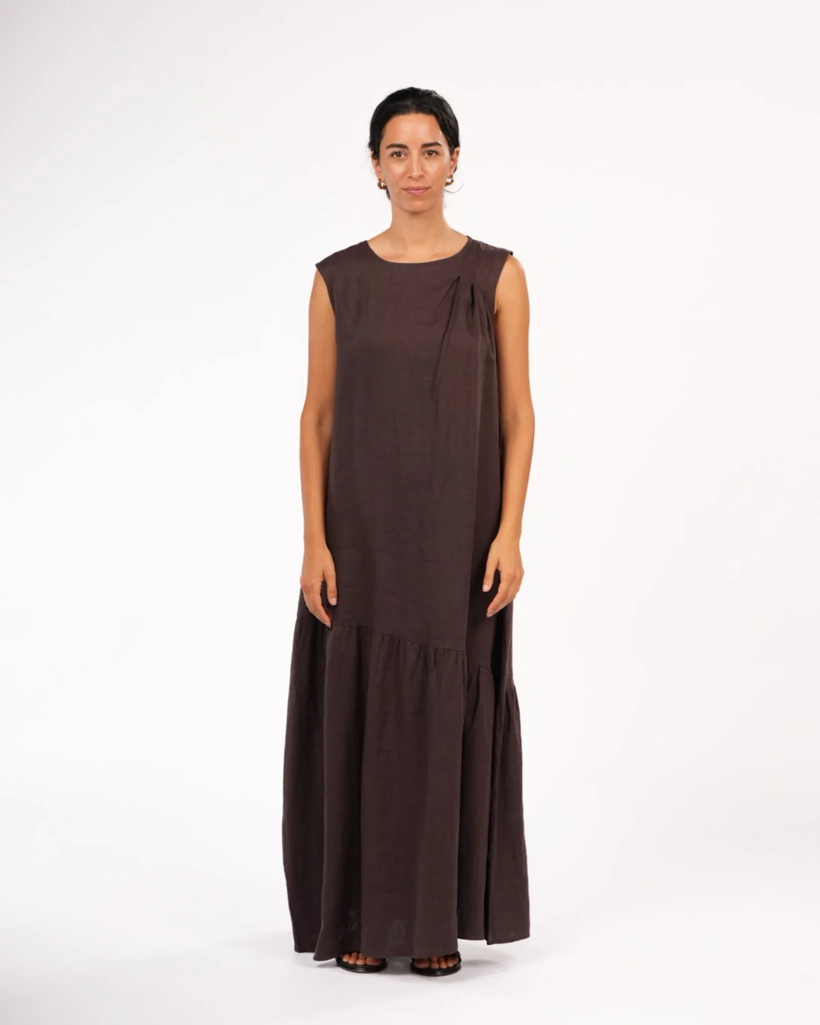 Valérie Linen Maxi Dress sold by Montaigne product image thumbnail 4