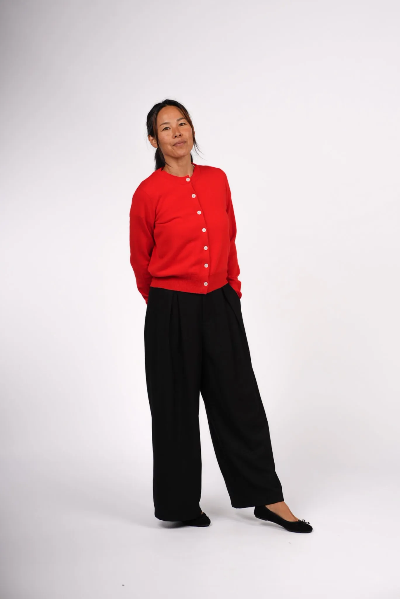 Wool Tailored Trouser Pant sold by Montaigne product image thumbnail 3