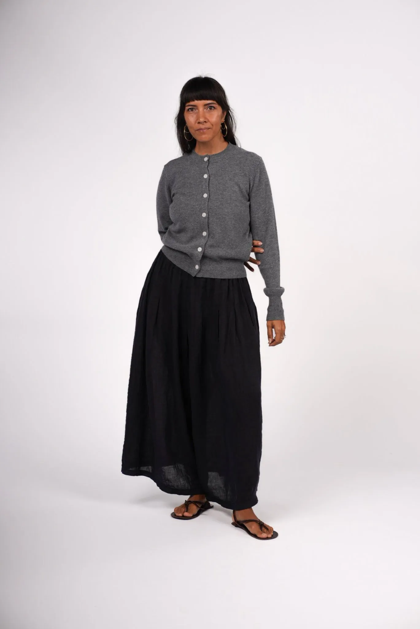 Minimalist NZ Lambswool Cardigan sold by Montaigne product image thumbnail 5