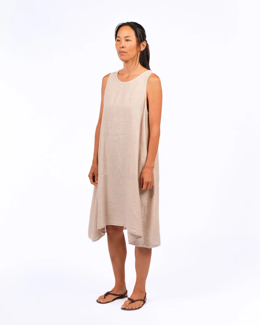 Sara Sleeveless Linen Dress sold by Montaigne product image thumbnail 3