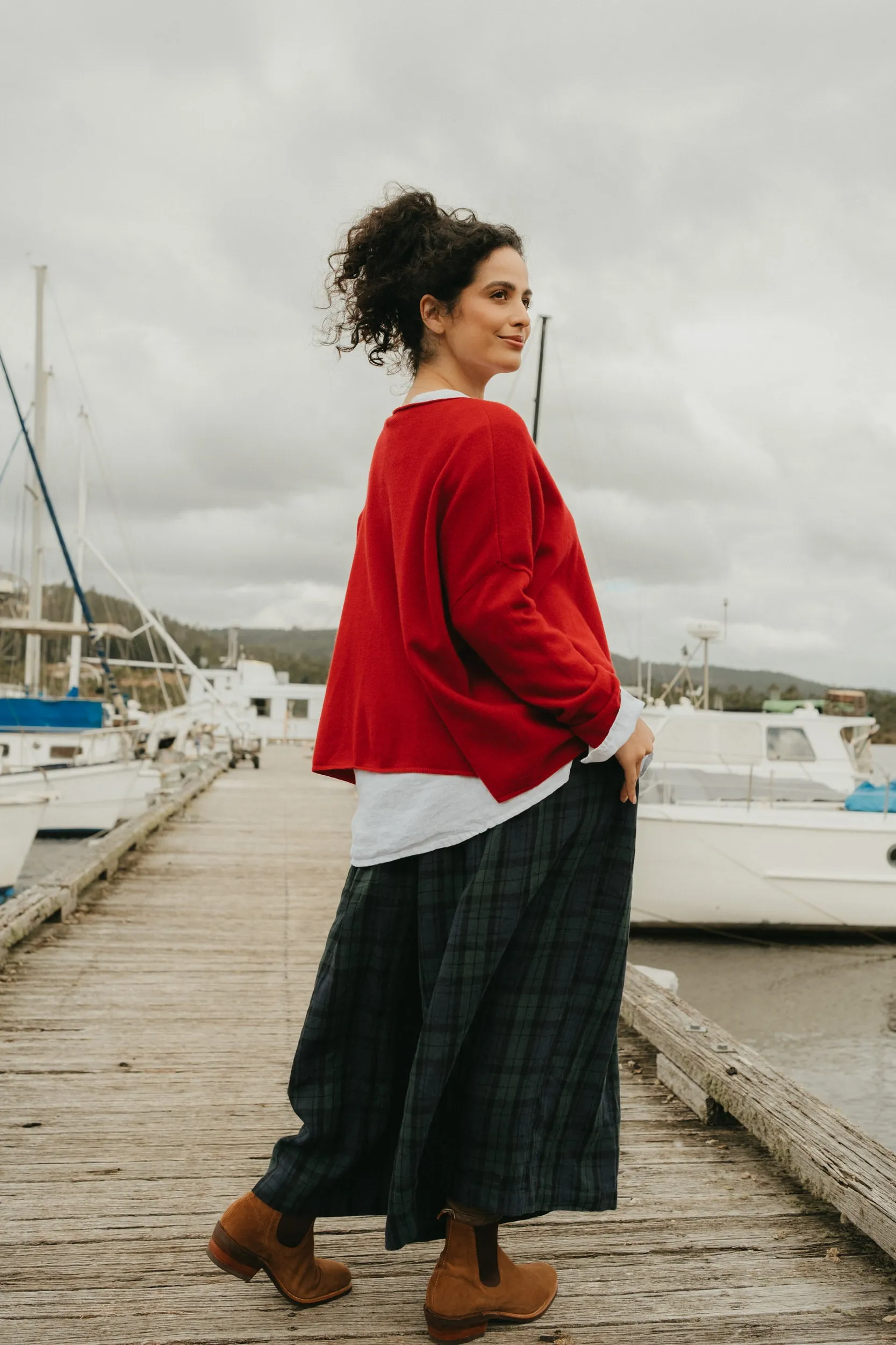 Olivia 100% New Zealand Lambswool Jumper sold by Montaigne