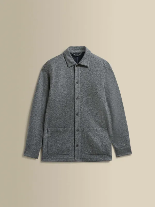 Cashmere Button Through Overshirt sold by Thom Sweeney