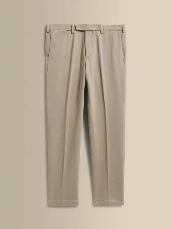 Cotton Twill Flat Front Chinos sold by Thom Sweeney