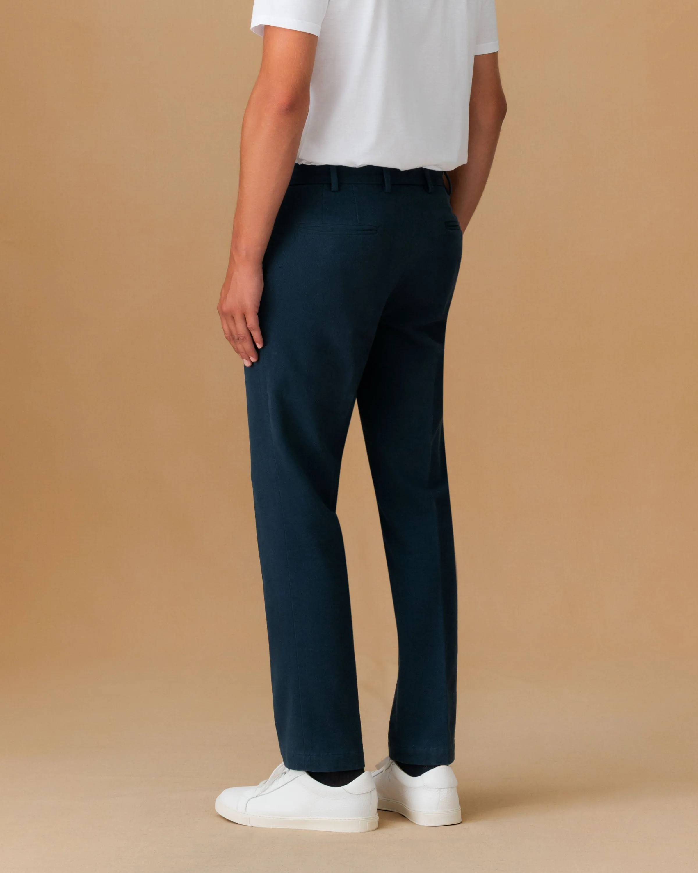 Cotton Twill Flat Front Chinos sold by Thom Sweeney product image thumbnail 4