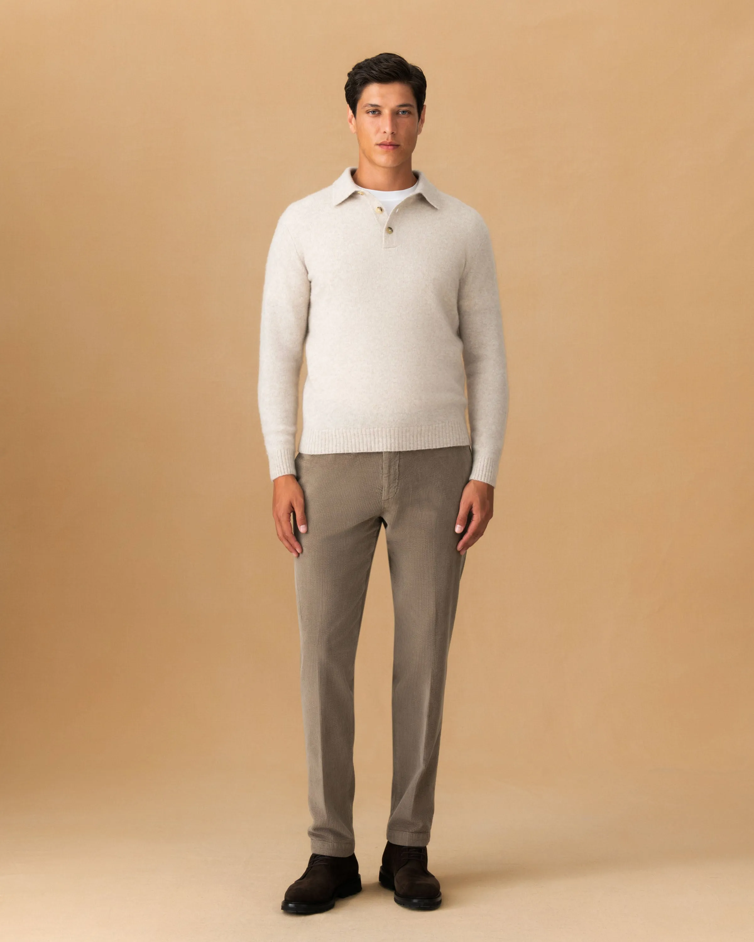 Corduroy Flat Front Chinos sold by Thom Sweeney product image thumbnail 2