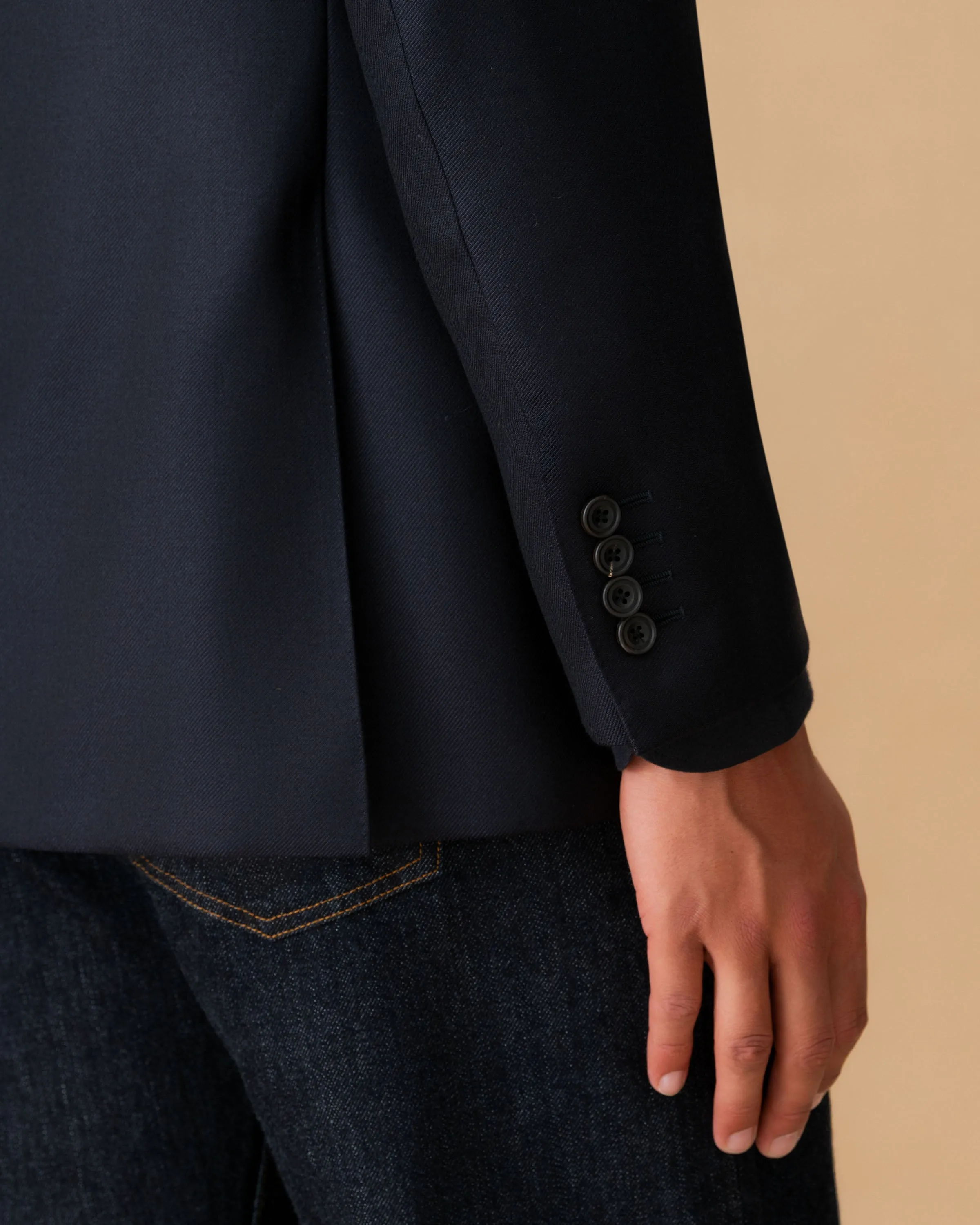 Cashmere Single Breasted Jacket sold by Thom Sweeney product image thumbnail 5