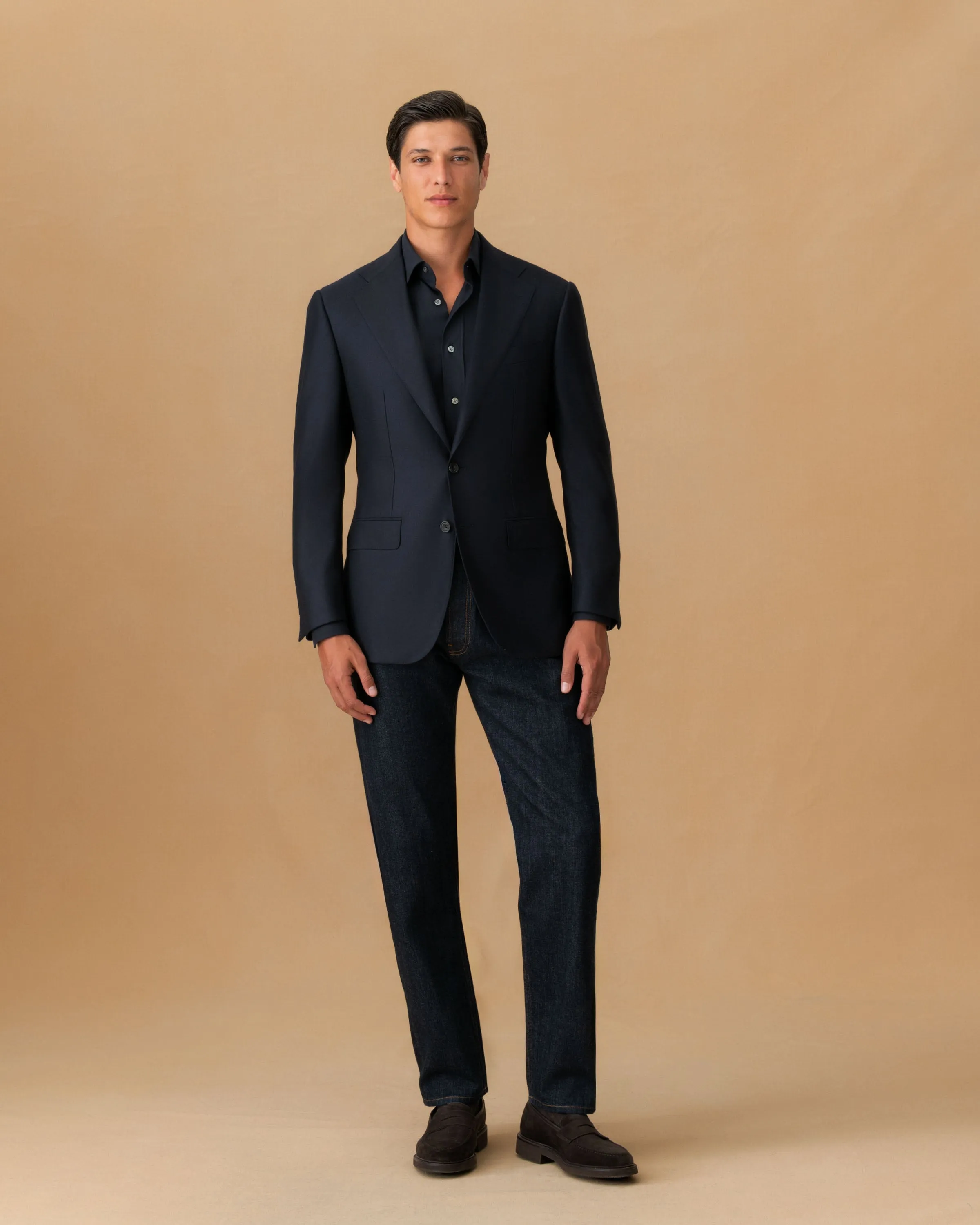 Cashmere Single Breasted Jacket sold by Thom Sweeney product image thumbnail 2