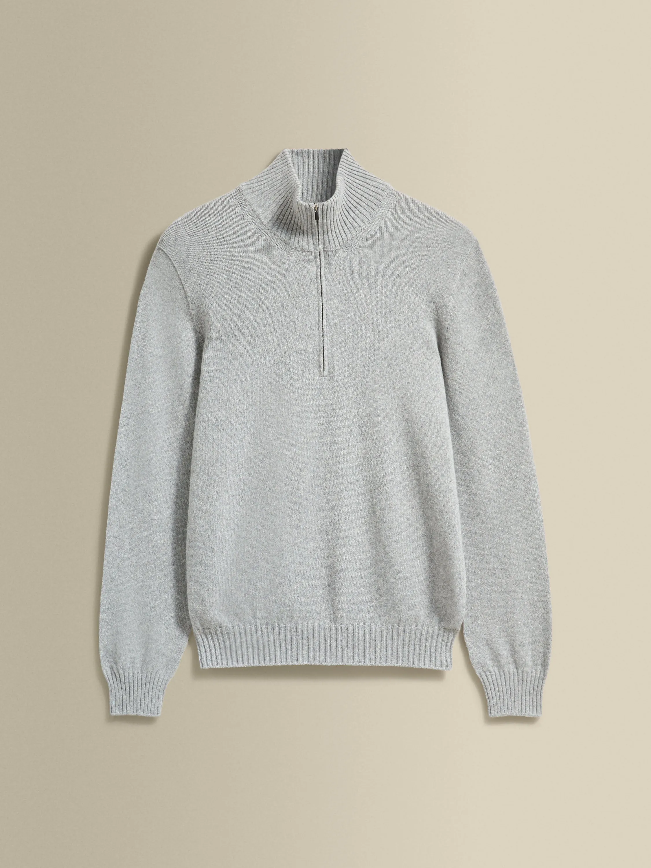 Cashmere Half-Zip Mock Neck Sweater sold by Thom Sweeney
