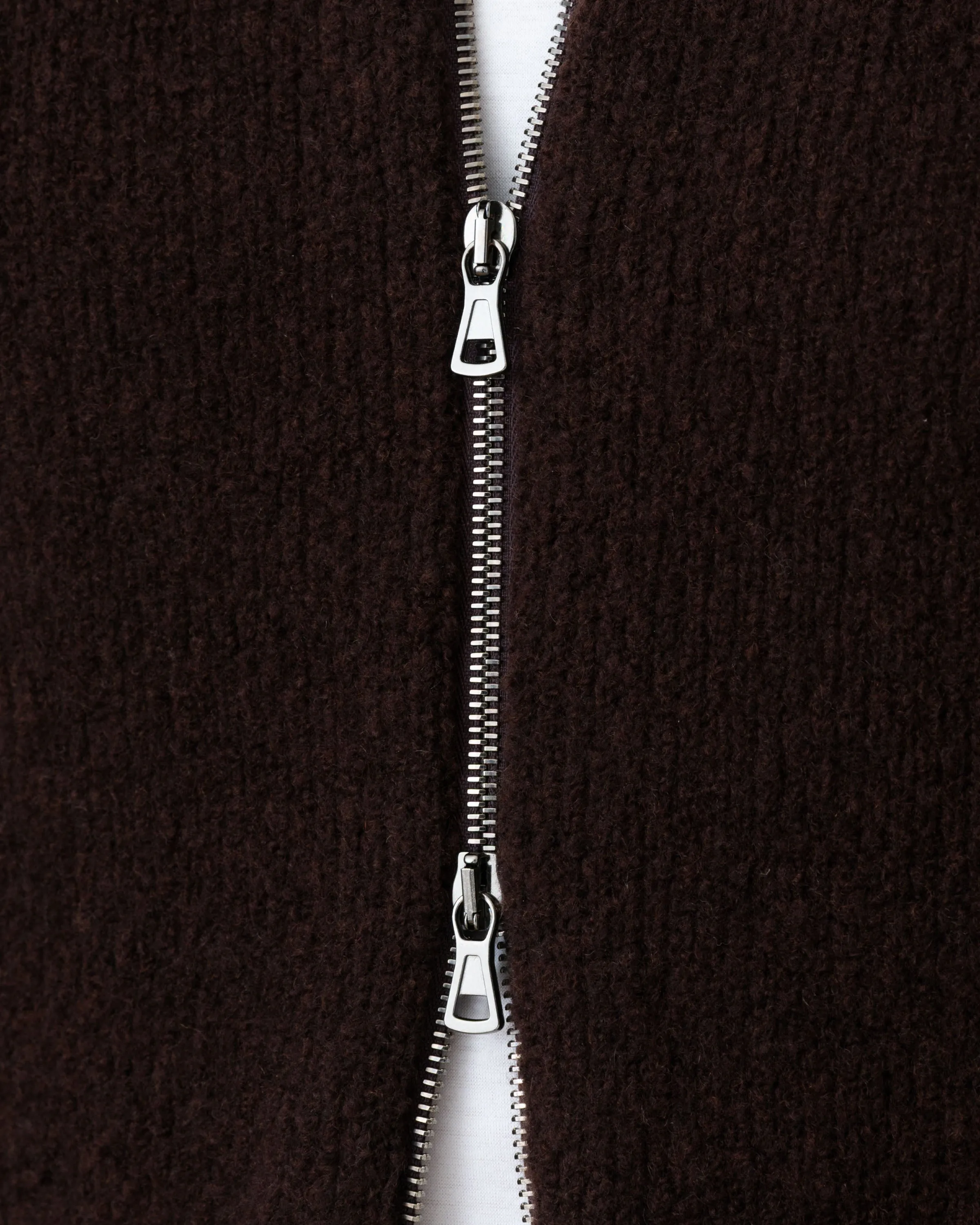 Felted Wool Cashmere Zip-Through Sweater sold by Thom Sweeney product image thumbnail 5