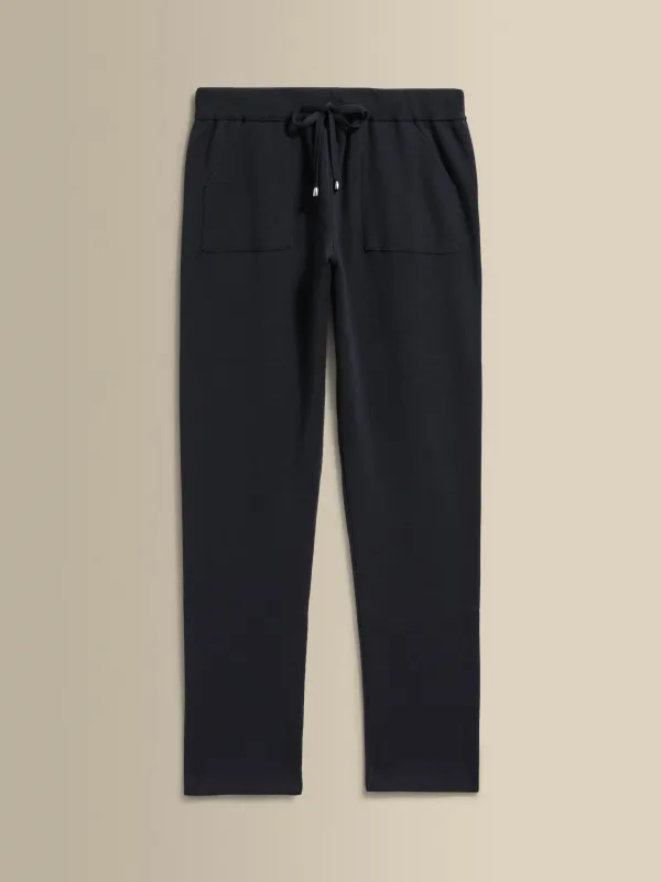 Virgin Wool Knit Track Pant sold by Thom Sweeney