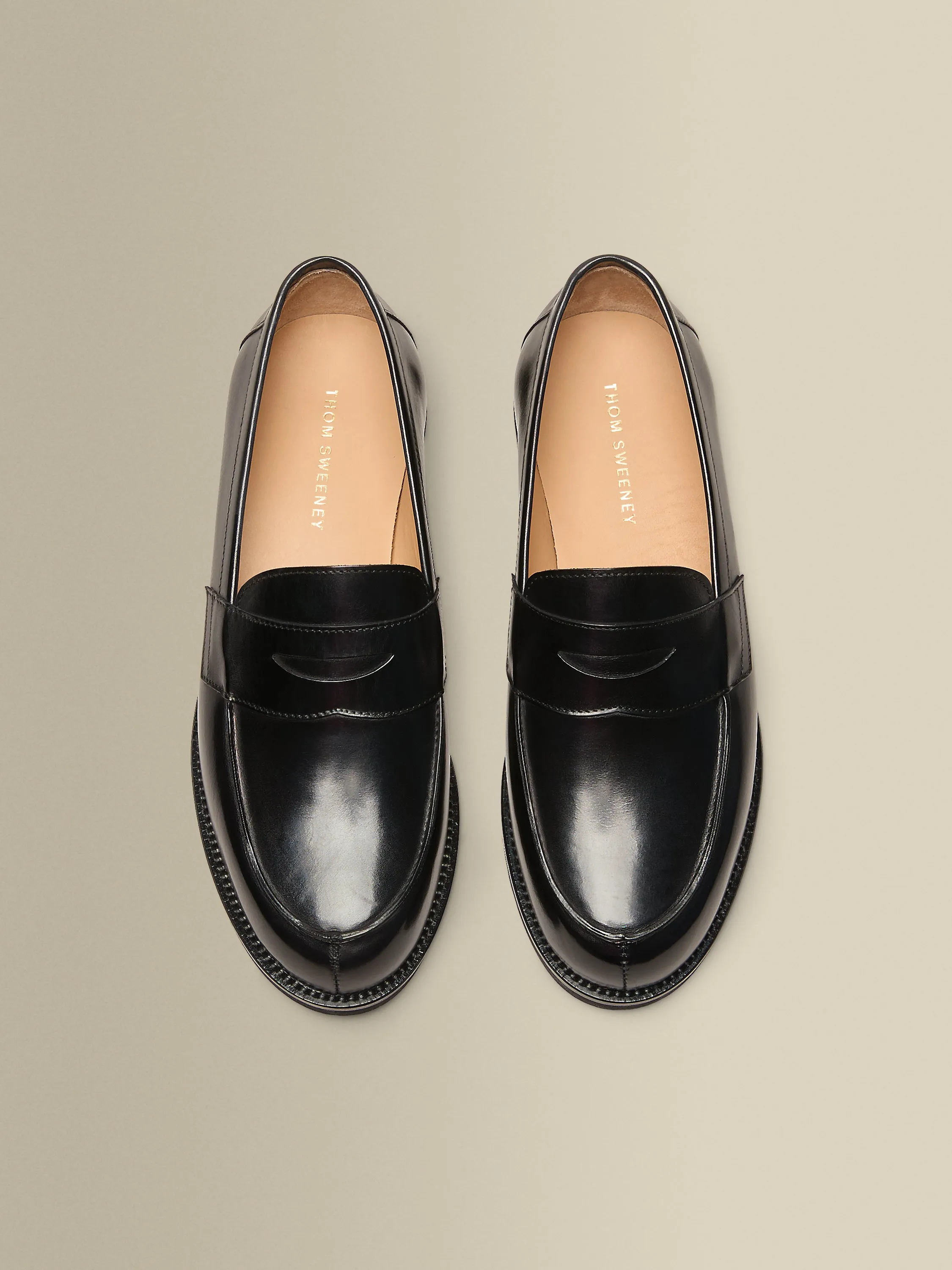 Calf Leather Penny Loafer Shoes sold by Thom Sweeney product image thumbnail 5