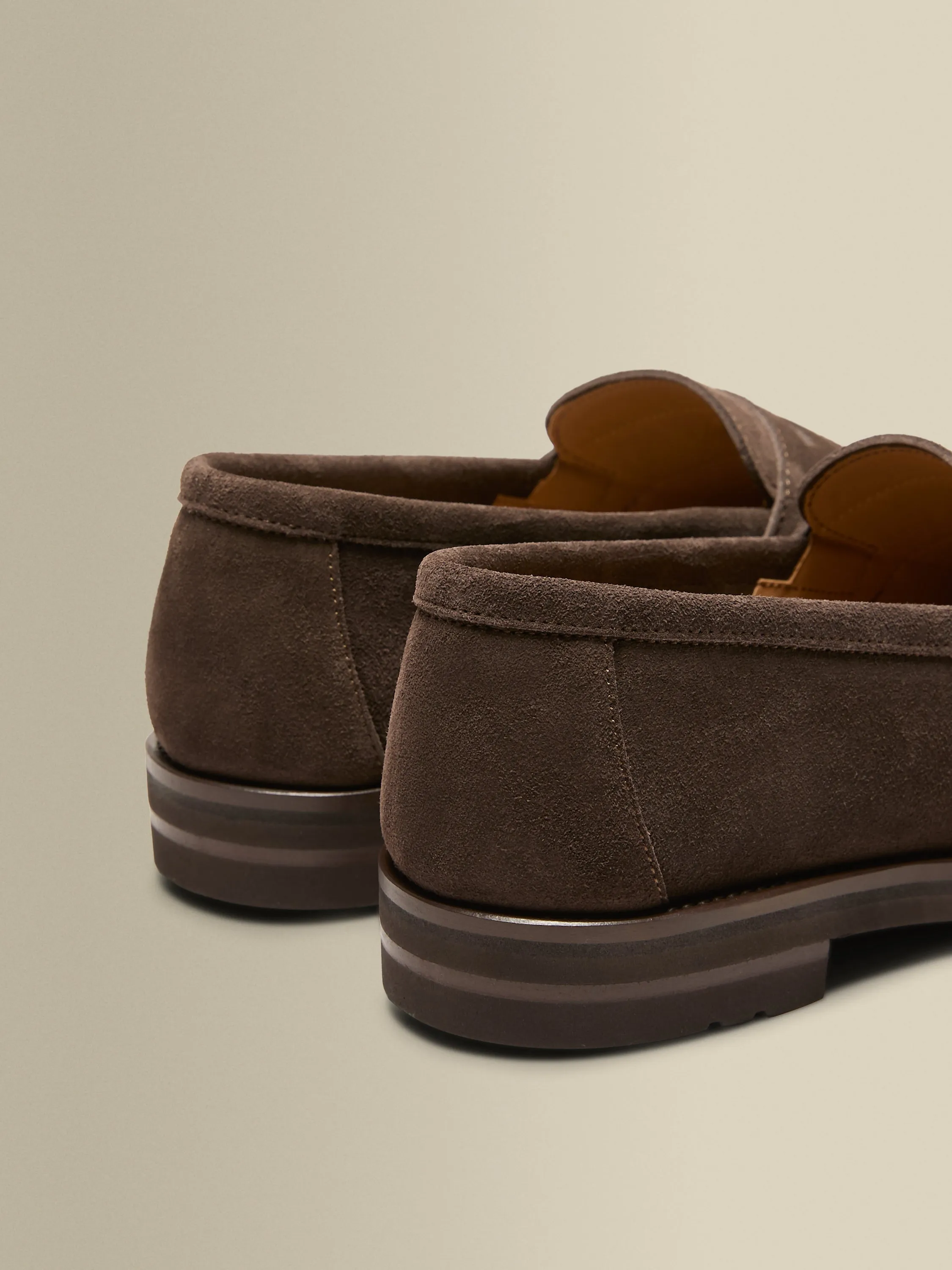 Suede Penny Loafer Shoes sold by Thom Sweeney product image thumbnail 4