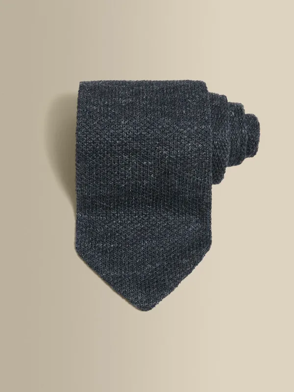 Knitted Linen Tie sold by Thom Sweeney