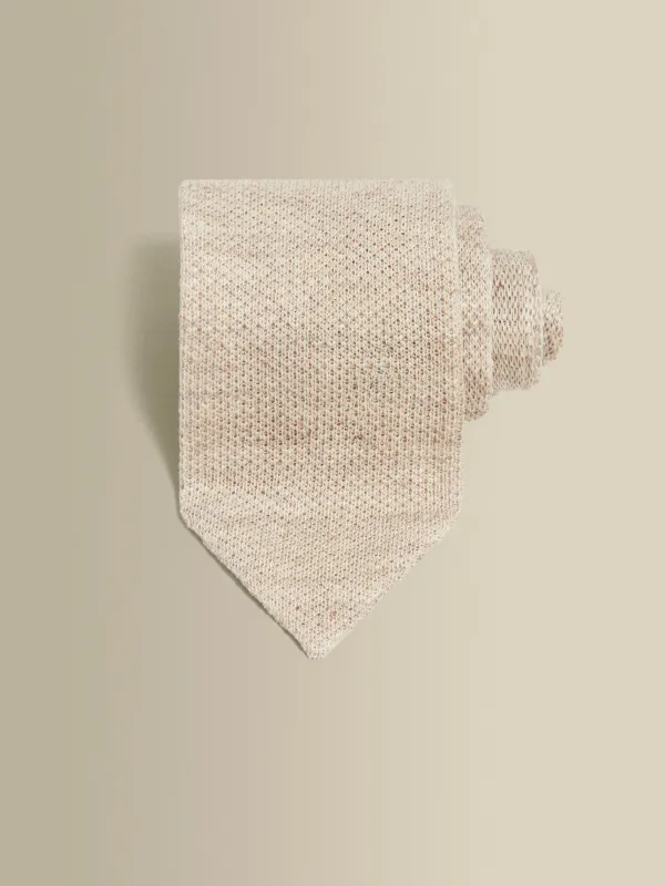 Knitted Linen Tie sold by Thom Sweeney