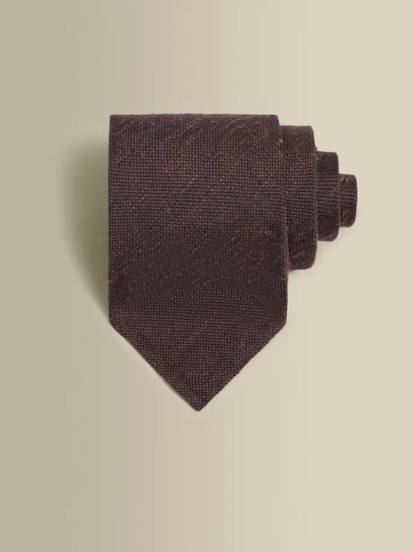Knitted Silk Linen Tie sold by Thom Sweeney