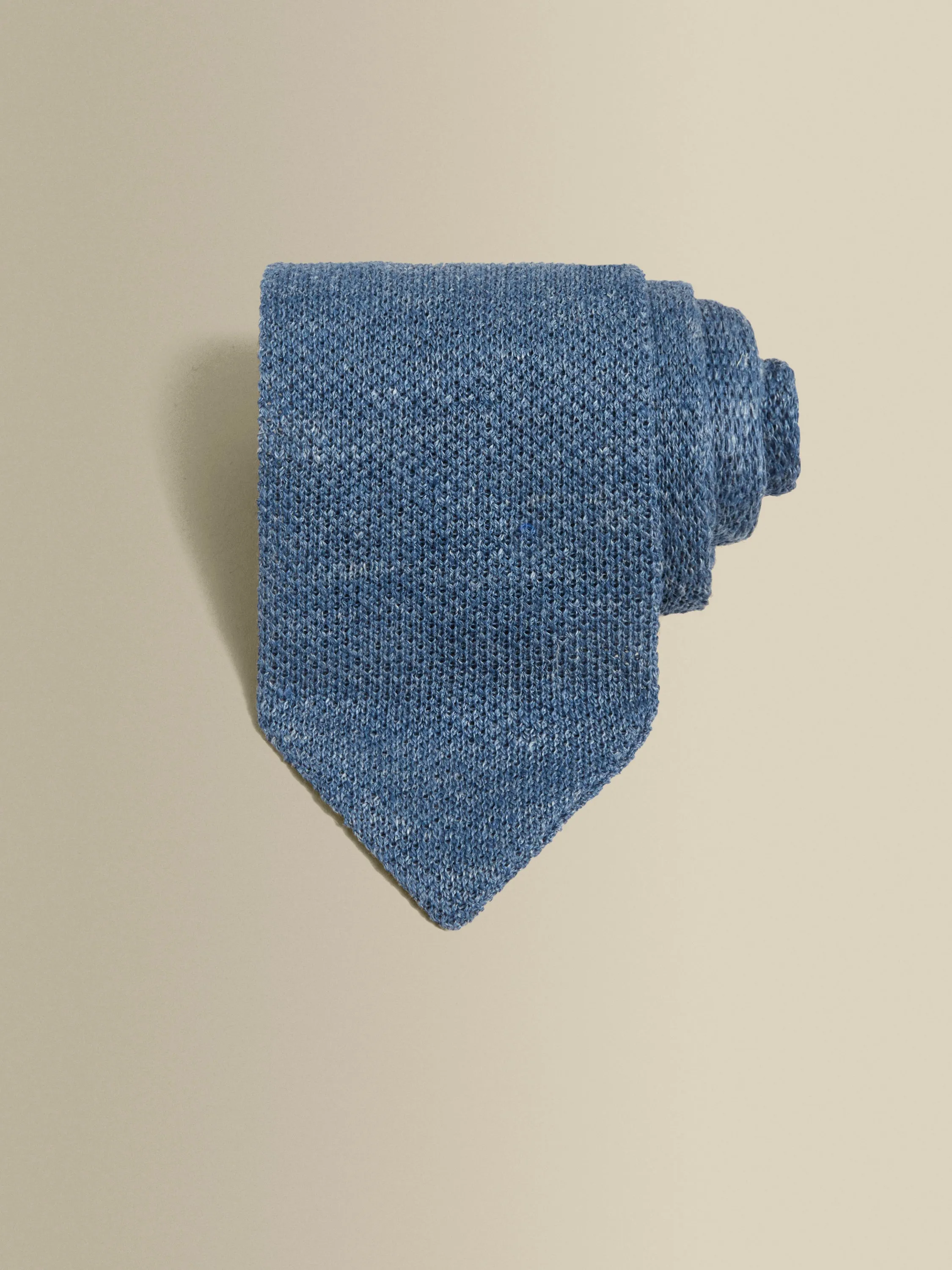 Knitted Linen Tie sold by Thom Sweeney