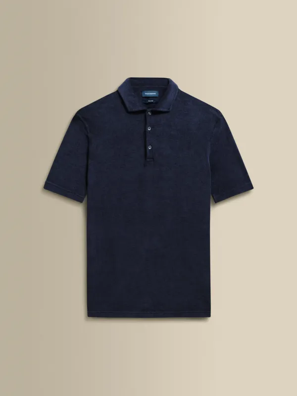 Terry Cotton Polo Shirt sold by Thom Sweeney