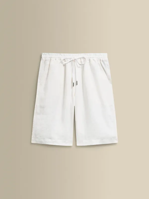 Linen Drawstring Shorts sold by Thom Sweeney