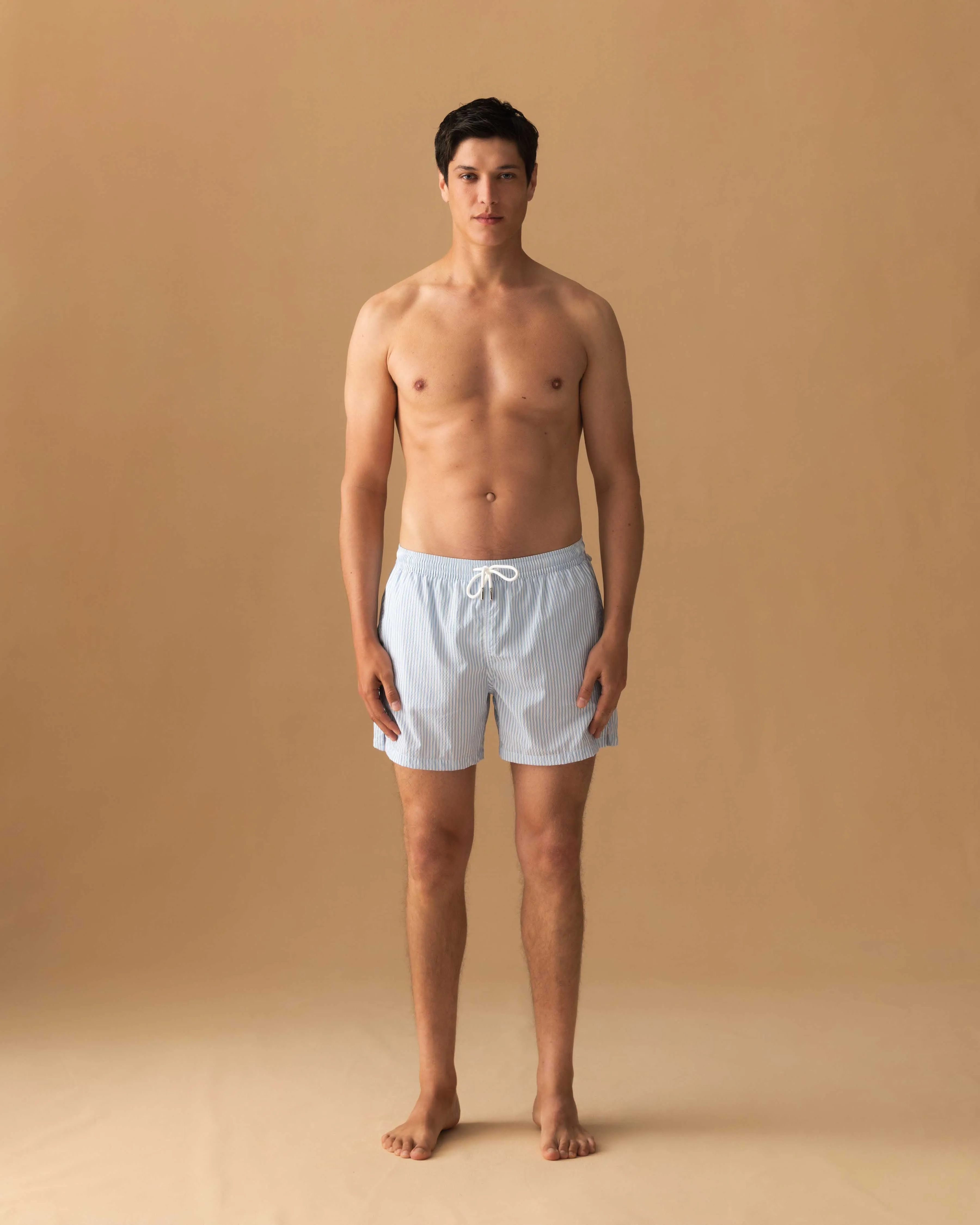 Nylon Mid Length Swim Shorts sold by Thom Sweeney product image thumbnail 3