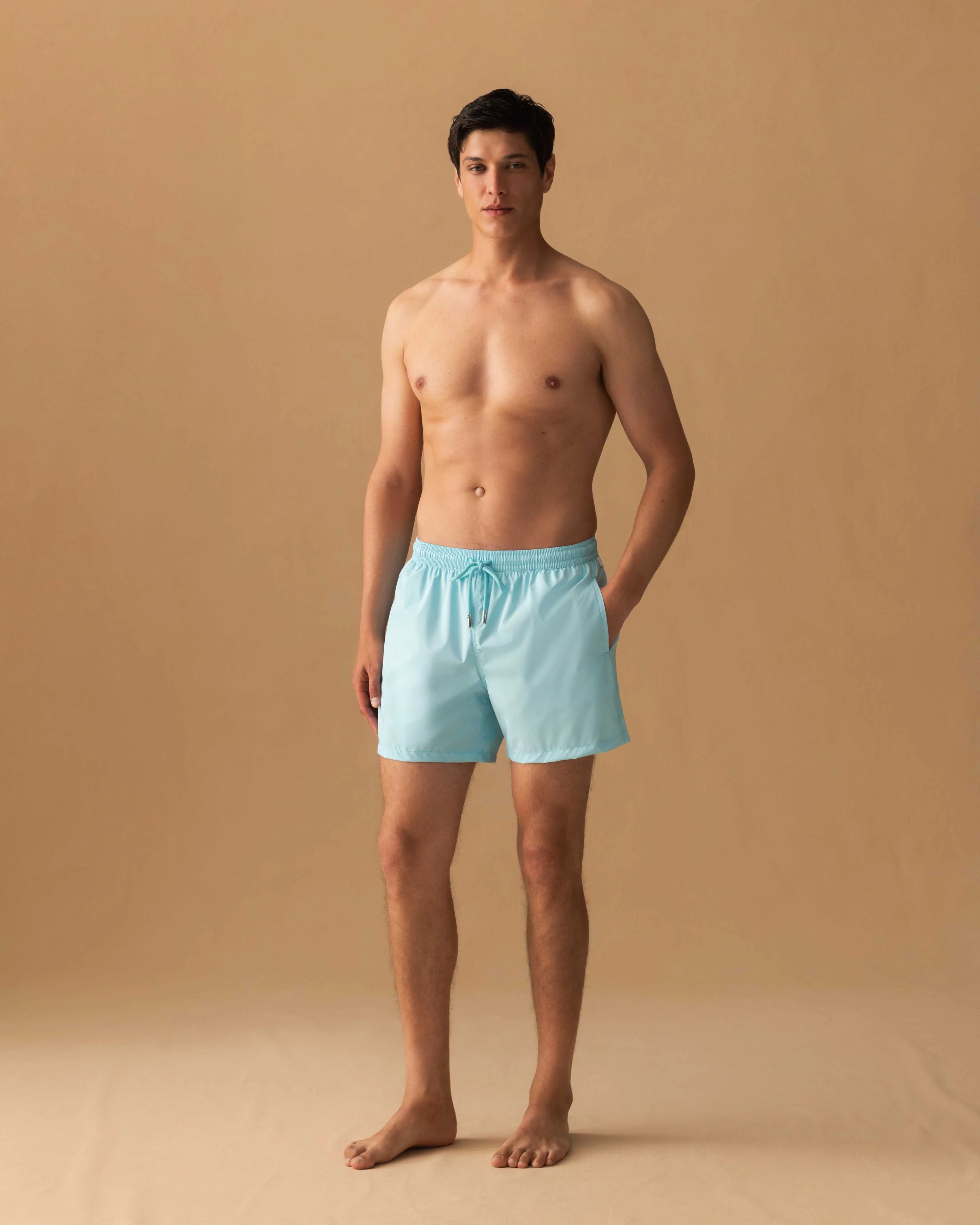Nylon Mid Length Swim Shorts sold by Thom Sweeney product image thumbnail 2