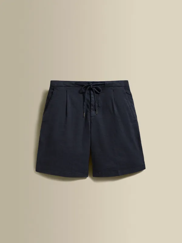Linen Jersey Pleated Shorts sold by Thom Sweeney