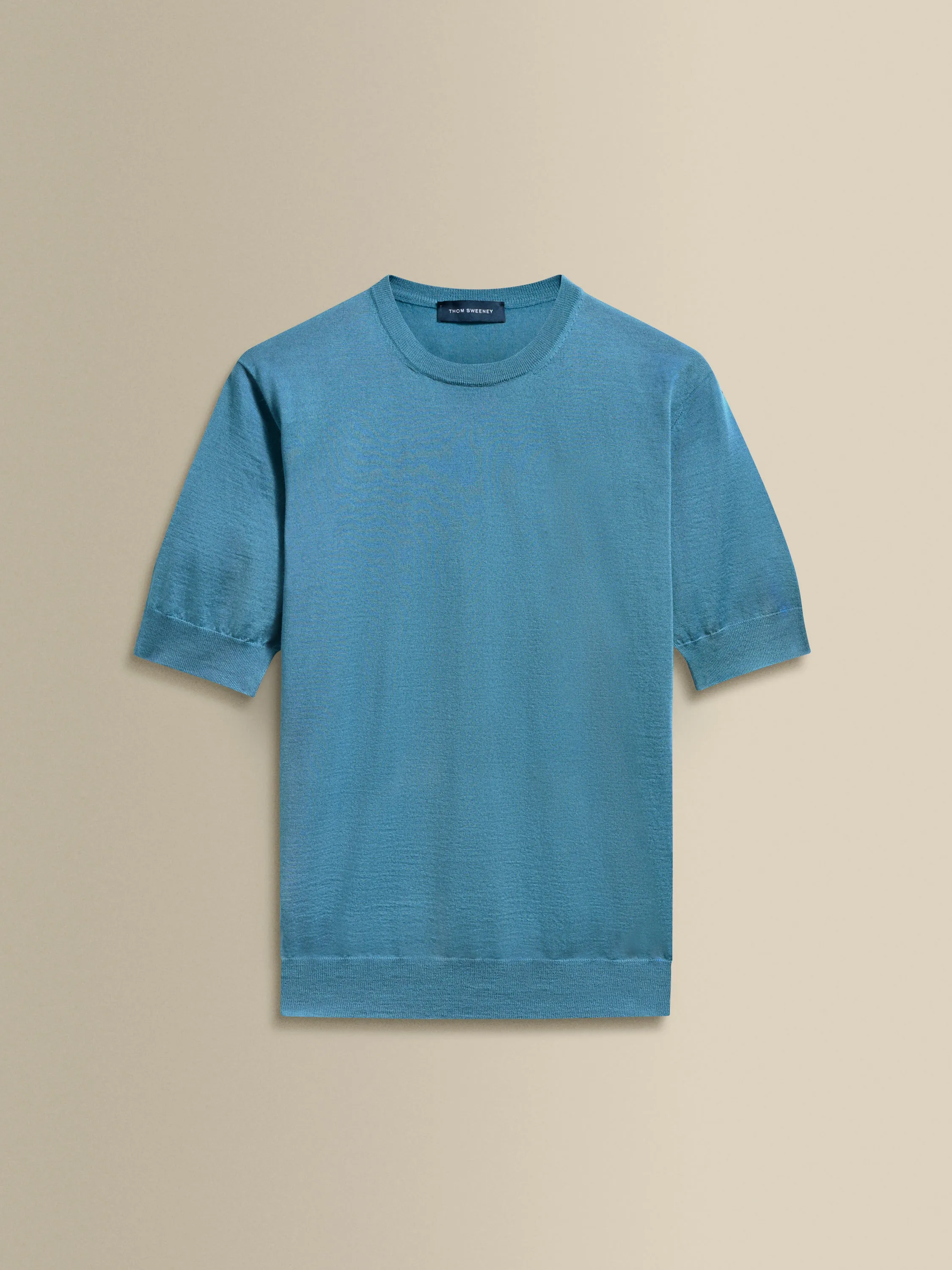 Cashmere Silk Ribbed T-Shirt sold by Thom Sweeney