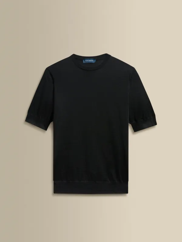 Cashmere Silk Ribbed T-Shirt sold by Thom Sweeney