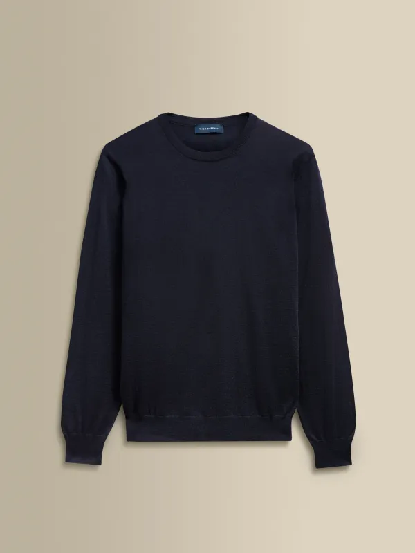 Cashmere Silk Ribbed Long Sleeve T-Shirt sold by Thom Sweeney