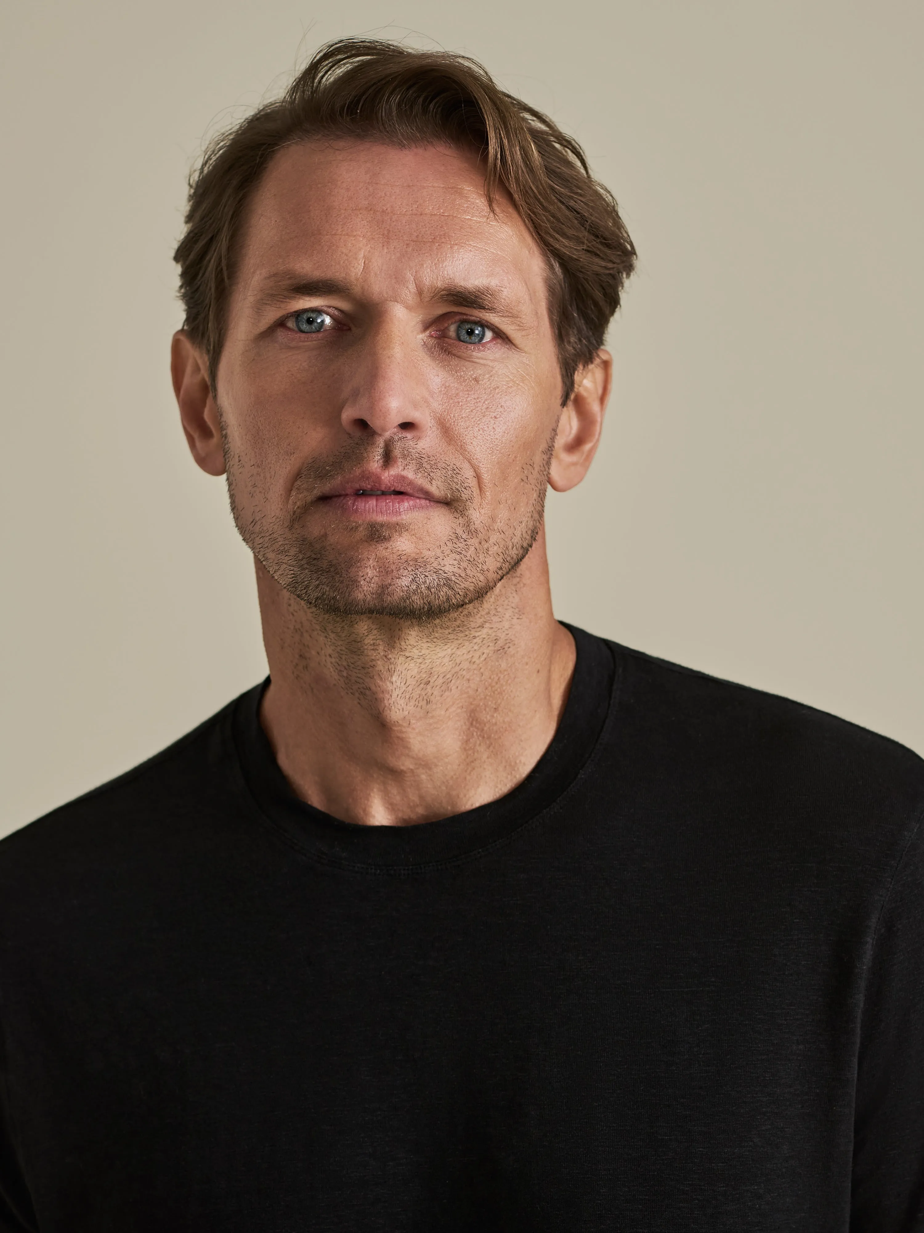 Linen Jersey T-Shirt sold by Thom Sweeney product image thumbnail 4