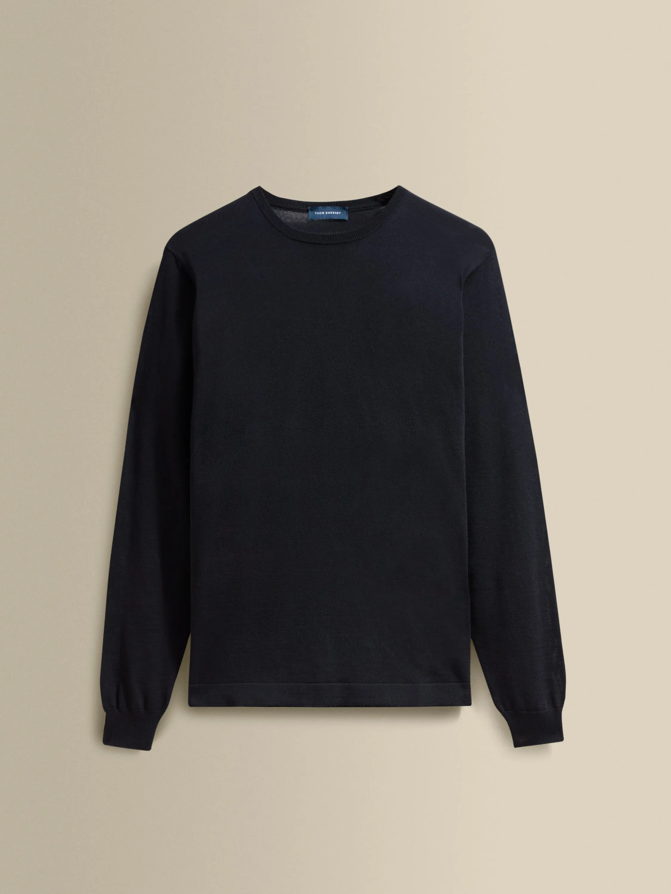 Merino Wool Extrafine Crew Neck Sweater sold by Thom Sweeney