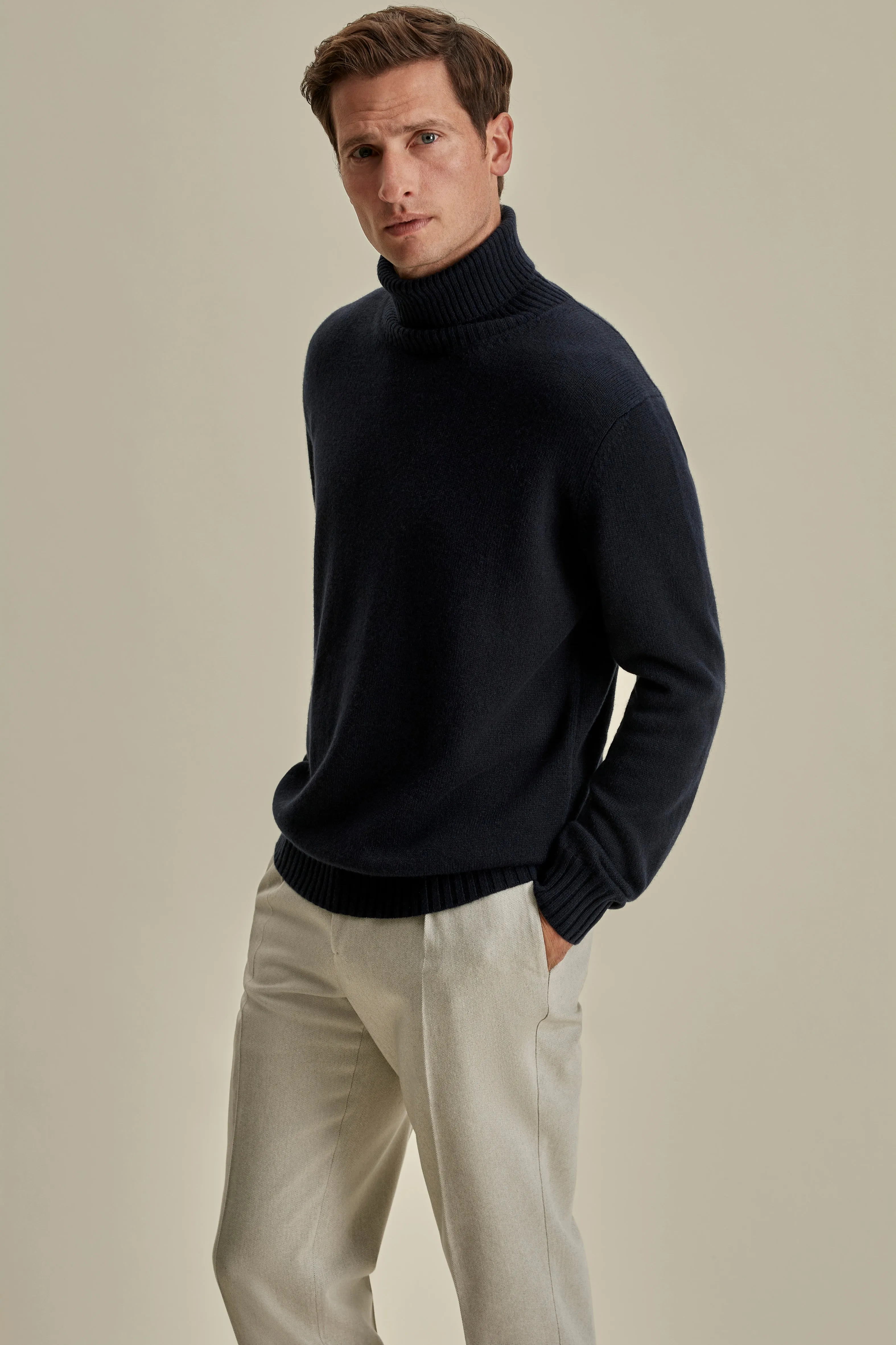 Cashmere Roll Neck Sweater sold by Thom Sweeney product image thumbnail 2