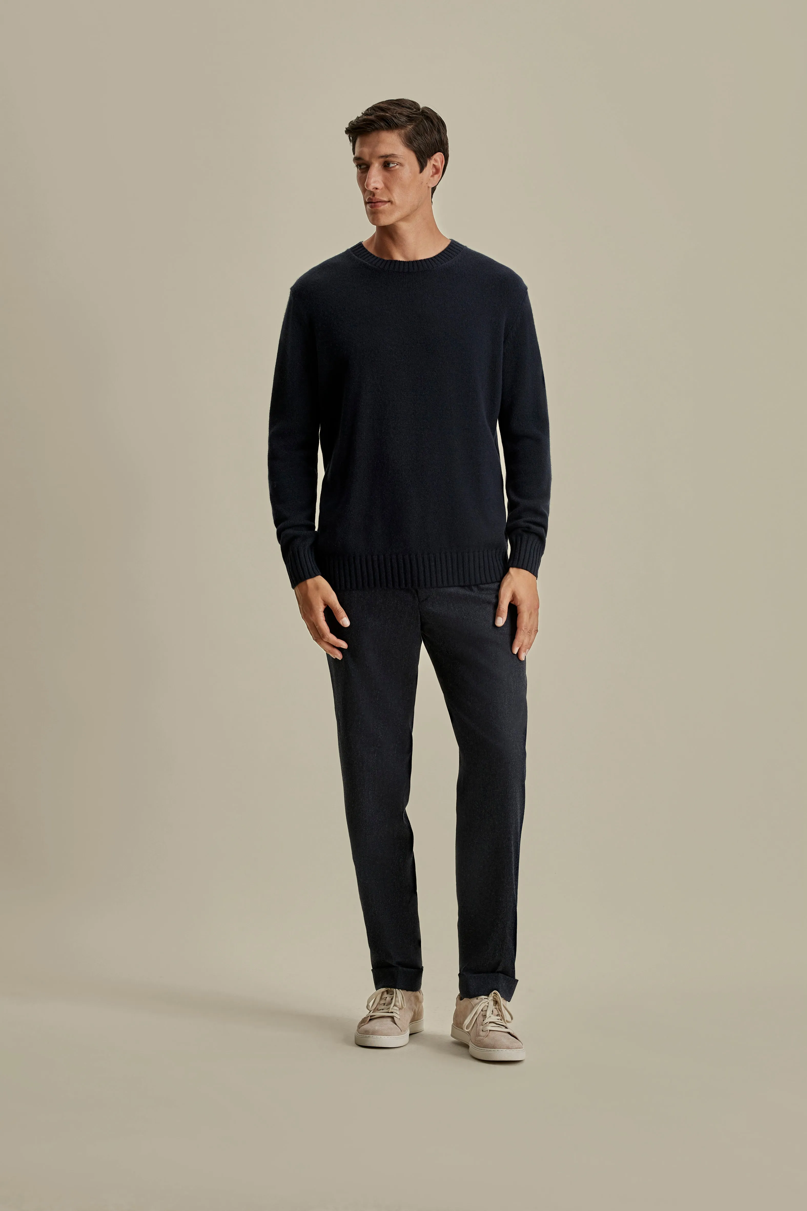 Cashmere Crew Neck Sweater sold by Thom Sweeney product image thumbnail 3