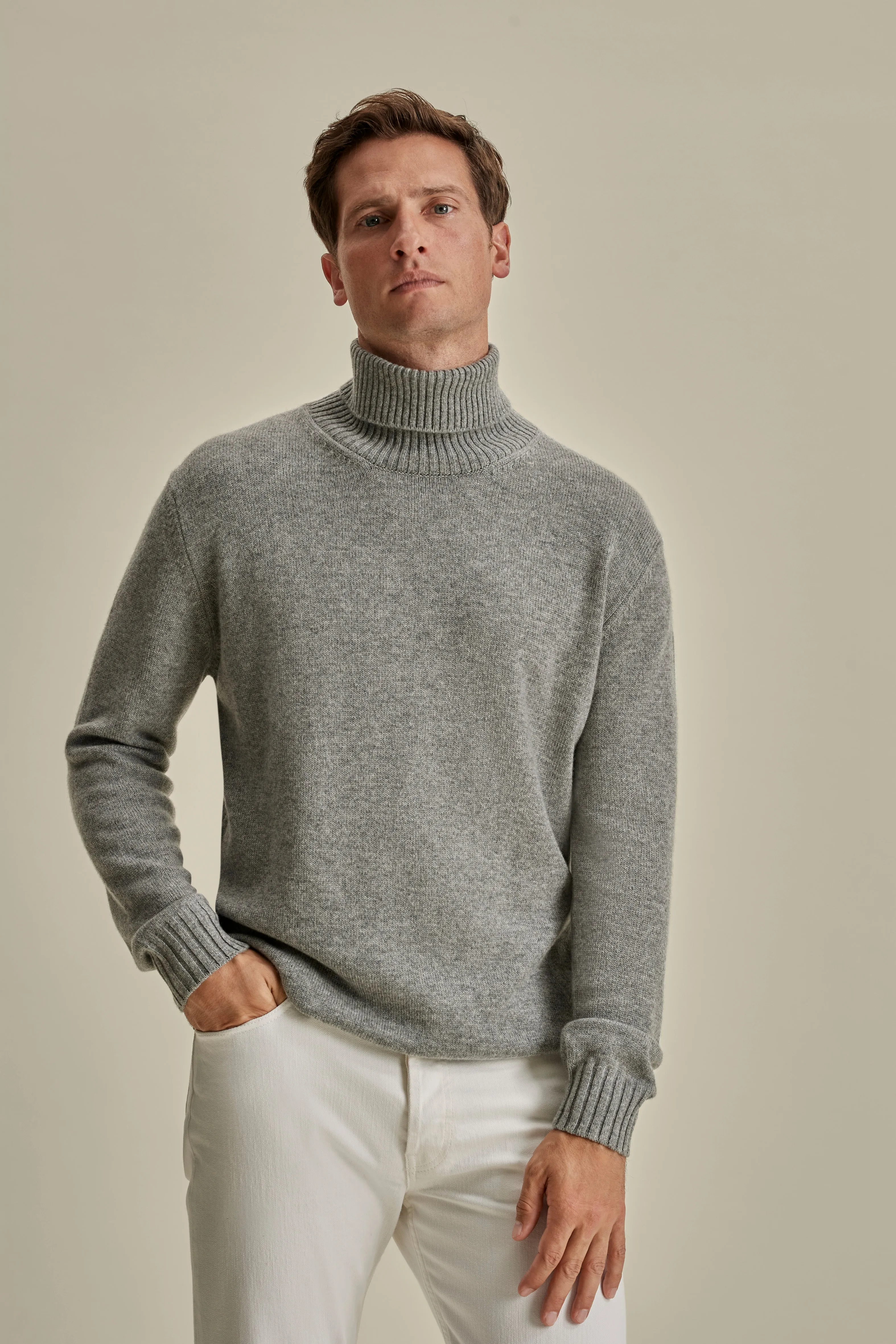 Cashmere Roll Neck Sweater sold by Thom Sweeney product image thumbnail 2