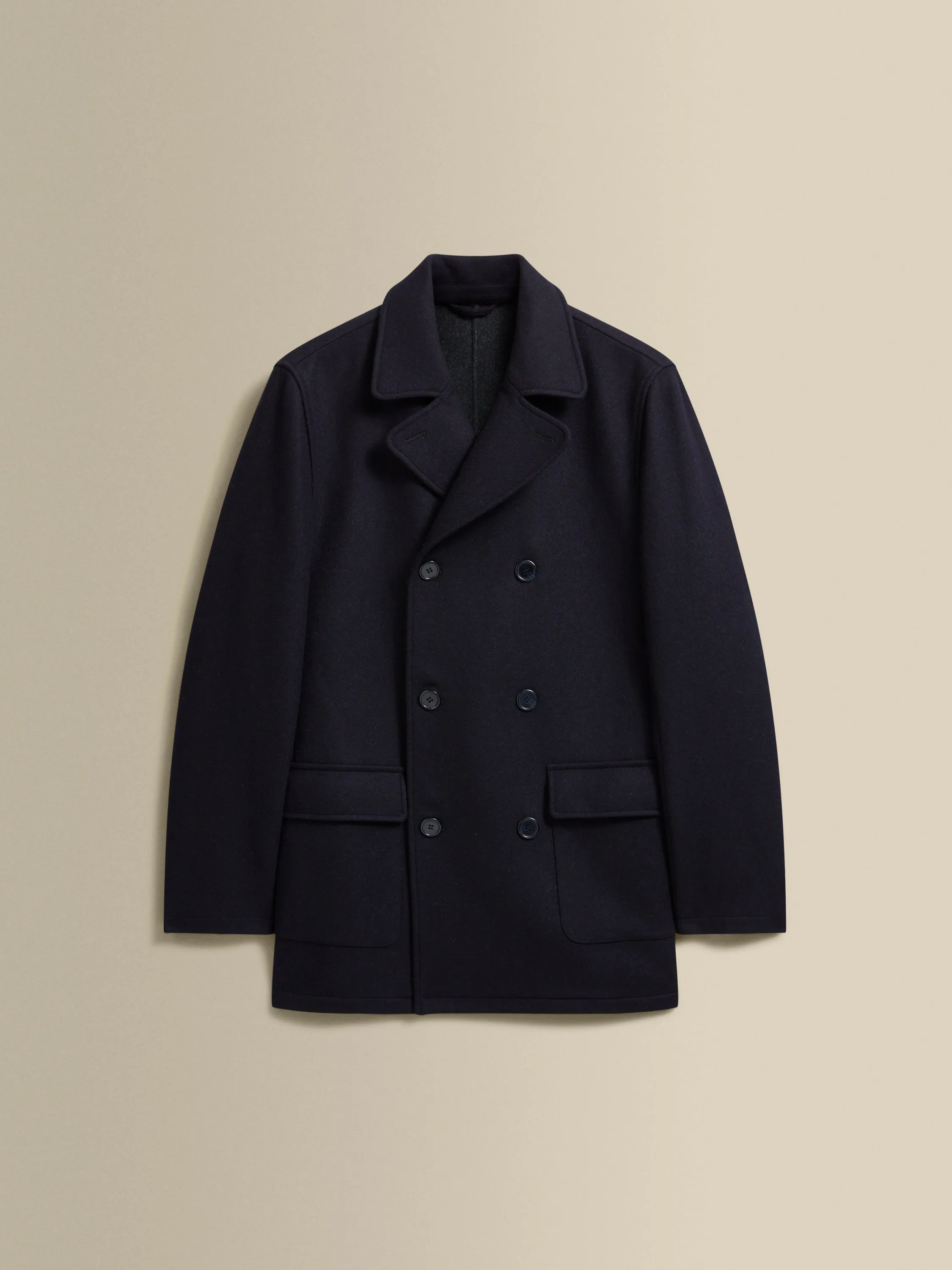 Double Wool Pea Coat sold by Thom Sweeney