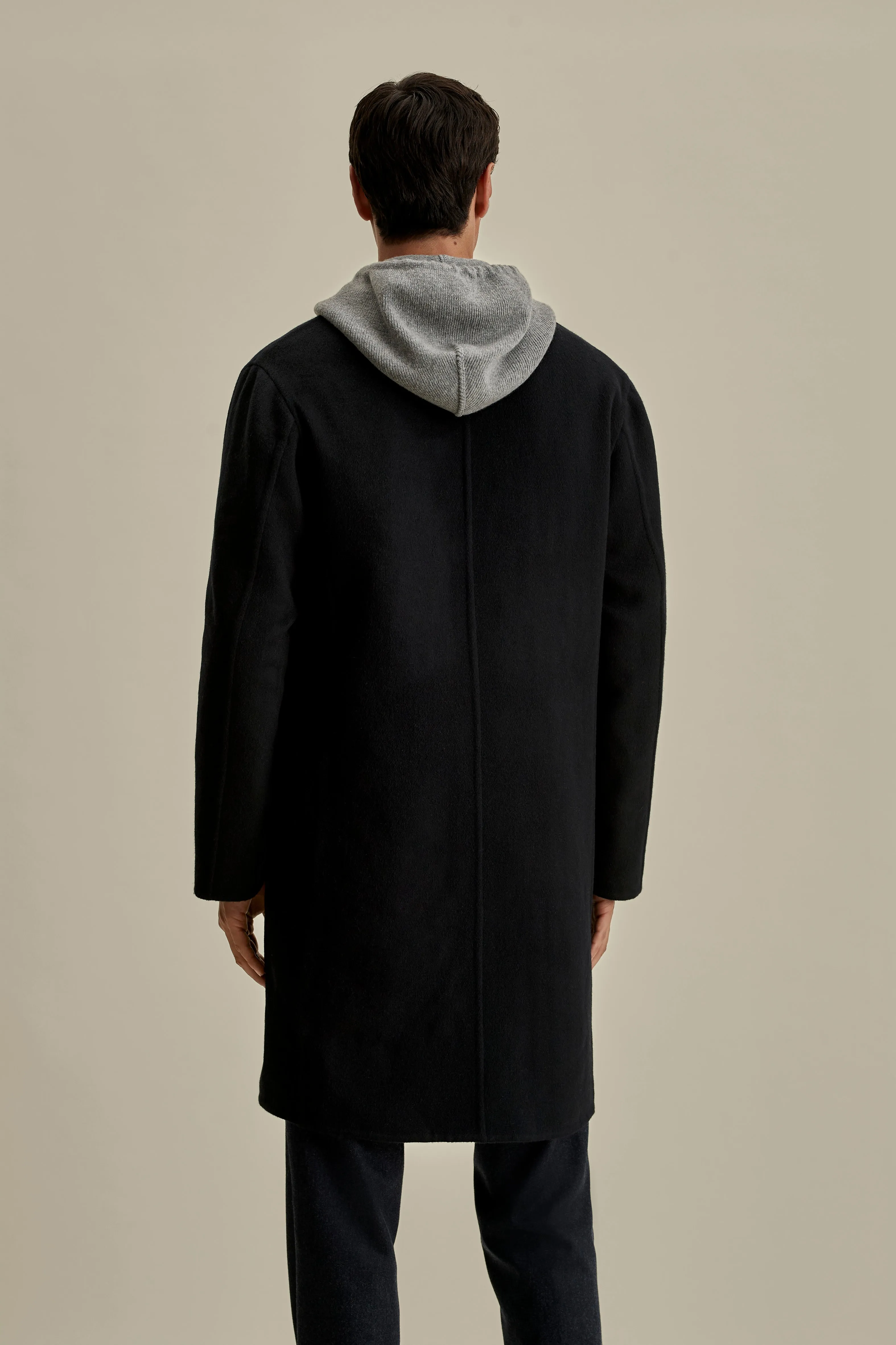 Double Faced Cashmere Single Breasted Overcoat sold by Thom Sweeney product image thumbnail 5
