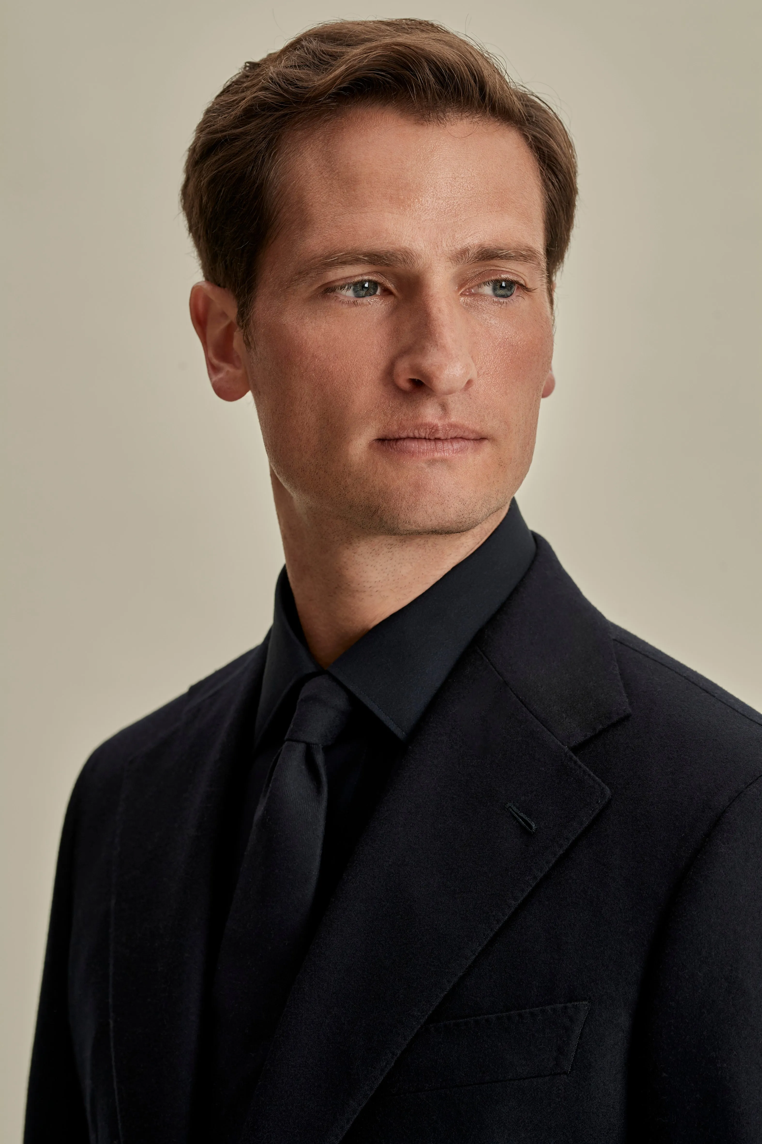 Flannel Single Breasted Wool Suit sold by Thom Sweeney product image thumbnail 4