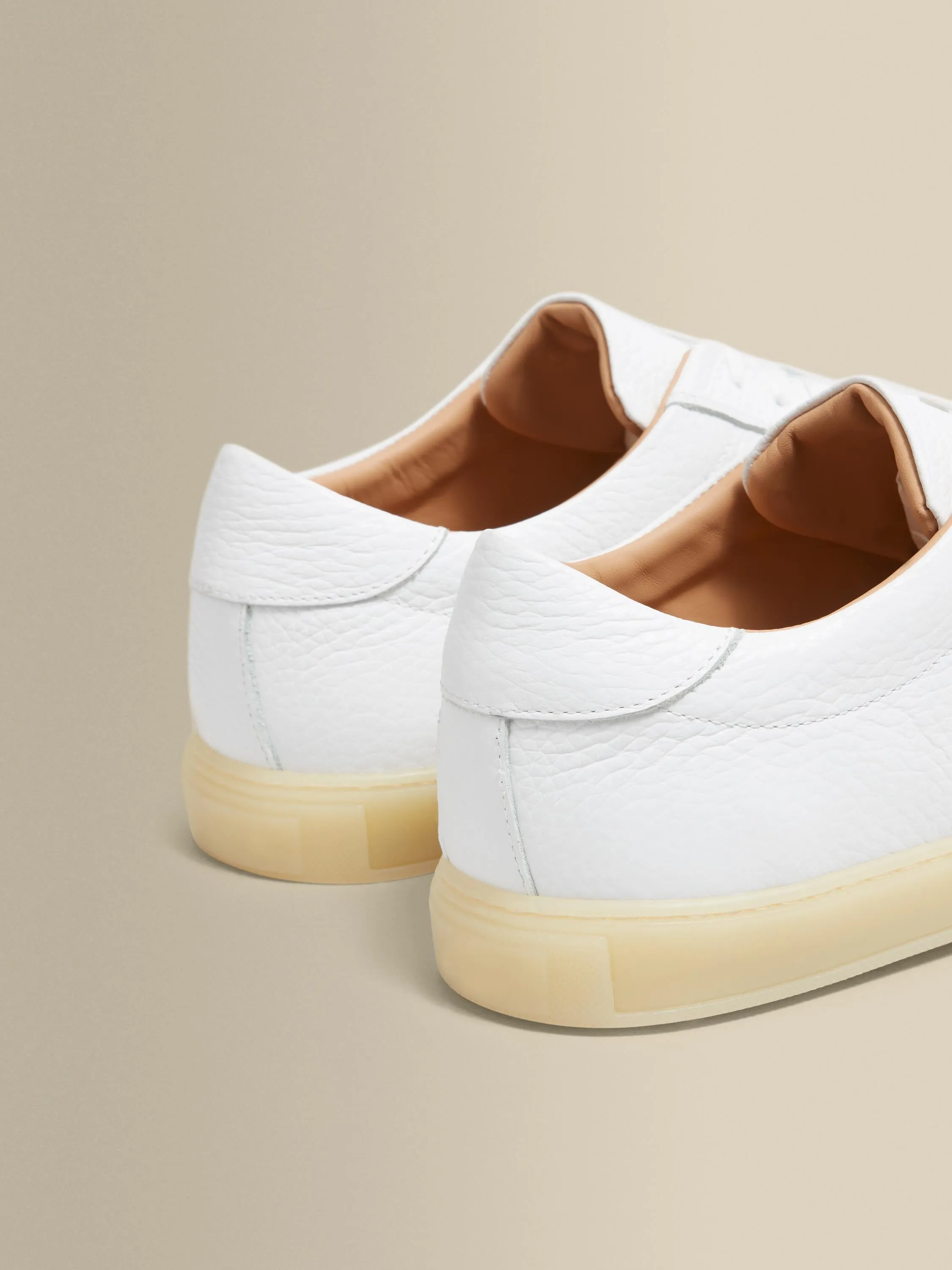 Leather Sneakers With Gum Sole sold by Thom Sweeney product image thumbnail 5