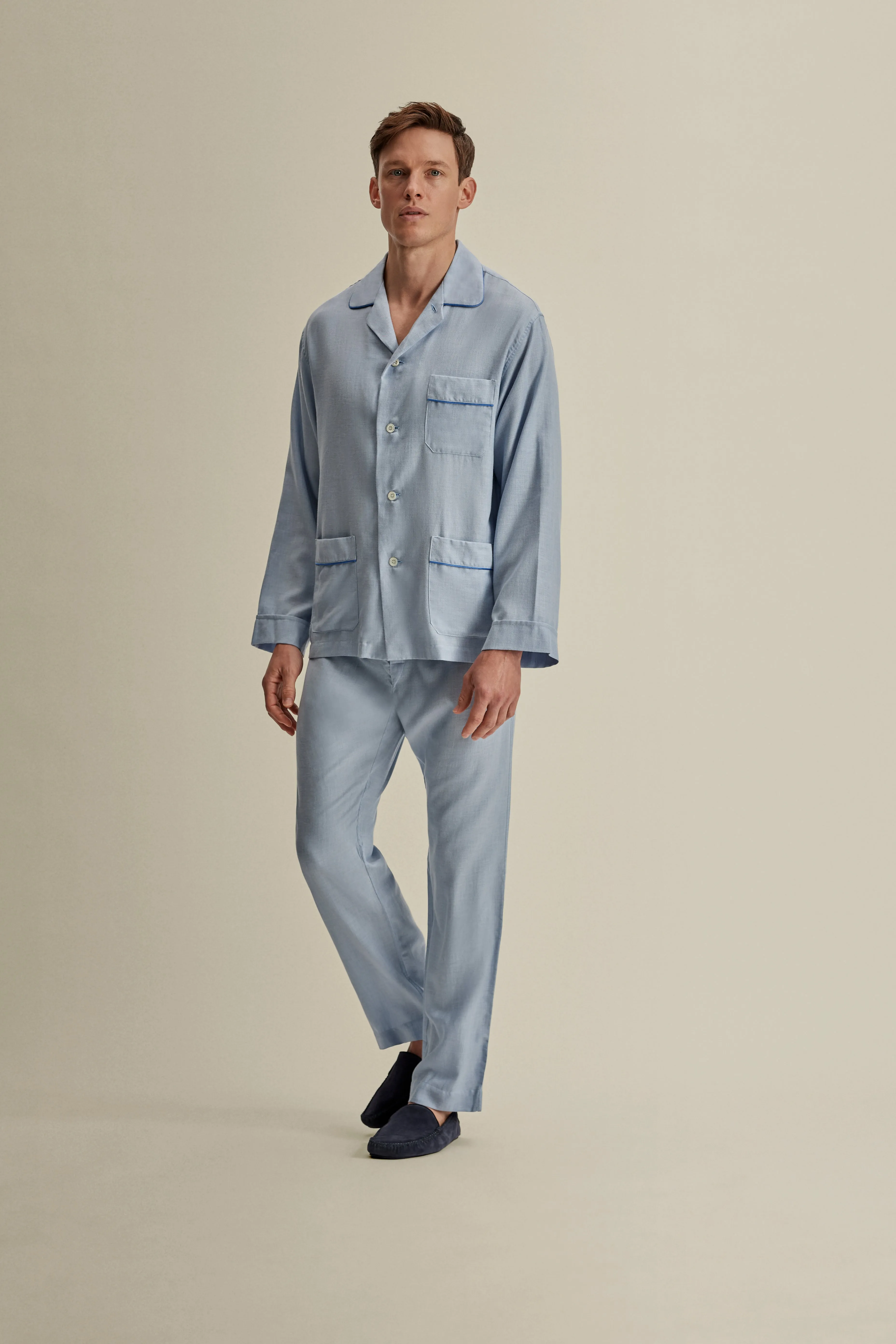 Brushed Cotton Pyjamas sold by Thom Sweeney product image thumbnail 2