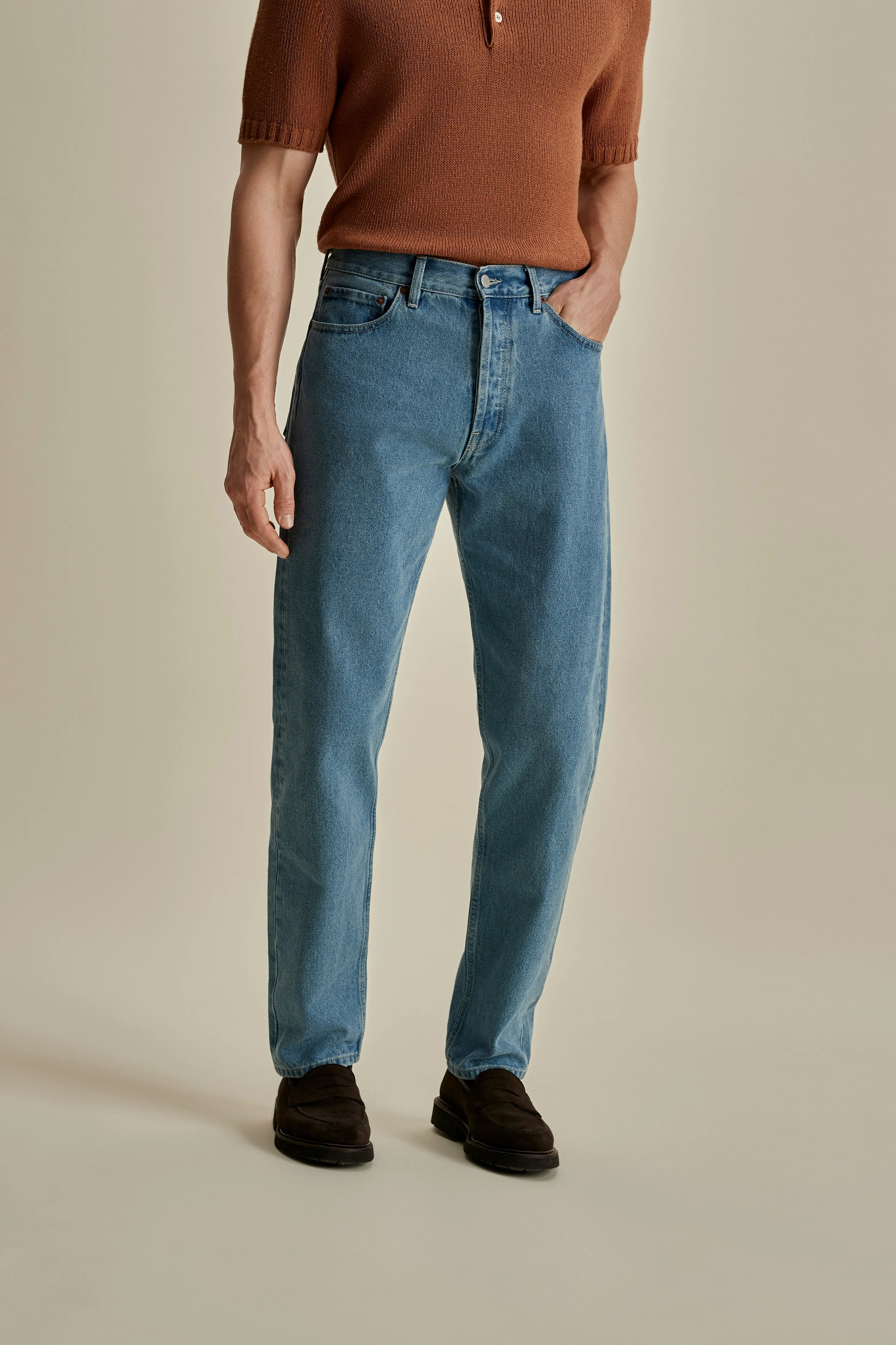 Denim Easy Fit Jeans sold by Thom Sweeney product image thumbnail 2