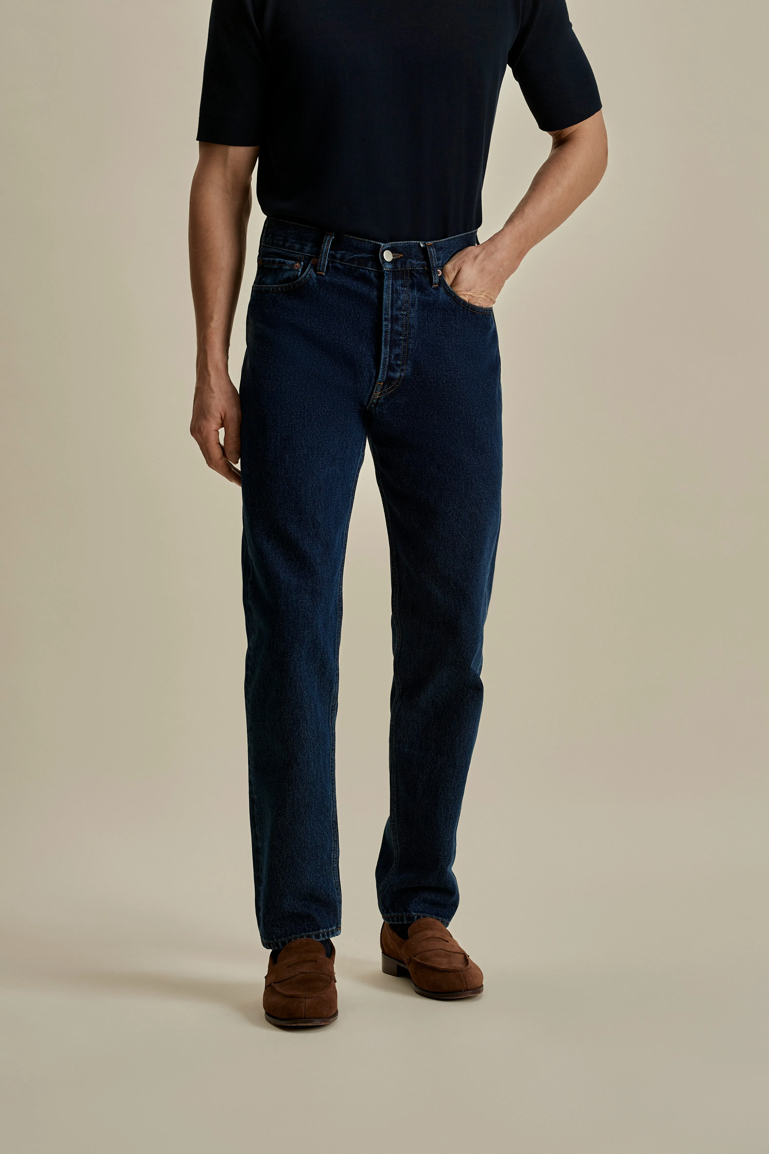 Denim Easy Fit Jeans sold by Thom Sweeney product image thumbnail 2